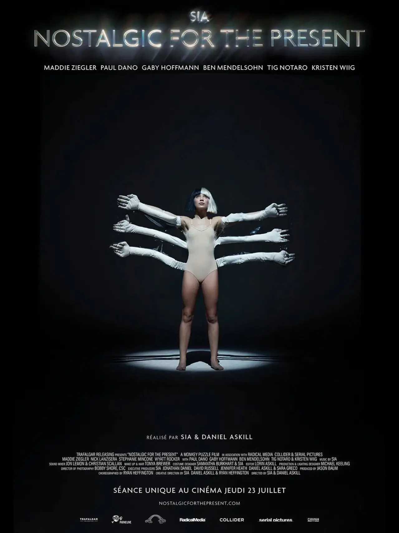 Plakat filmowy "Sia: Nostalgic for the Present"