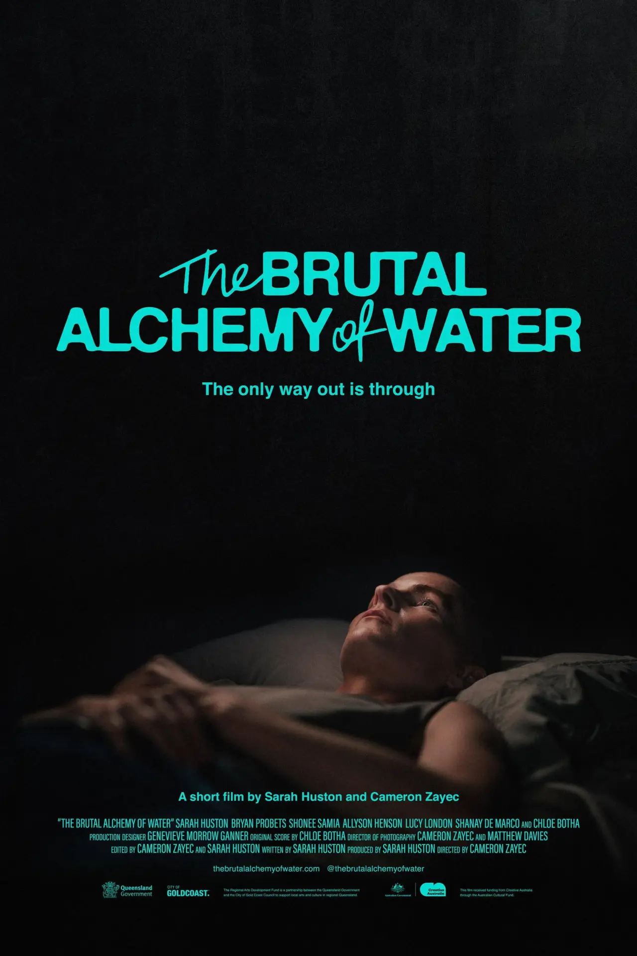 Plakat filmowy "The Brutal Alchemy of Water"