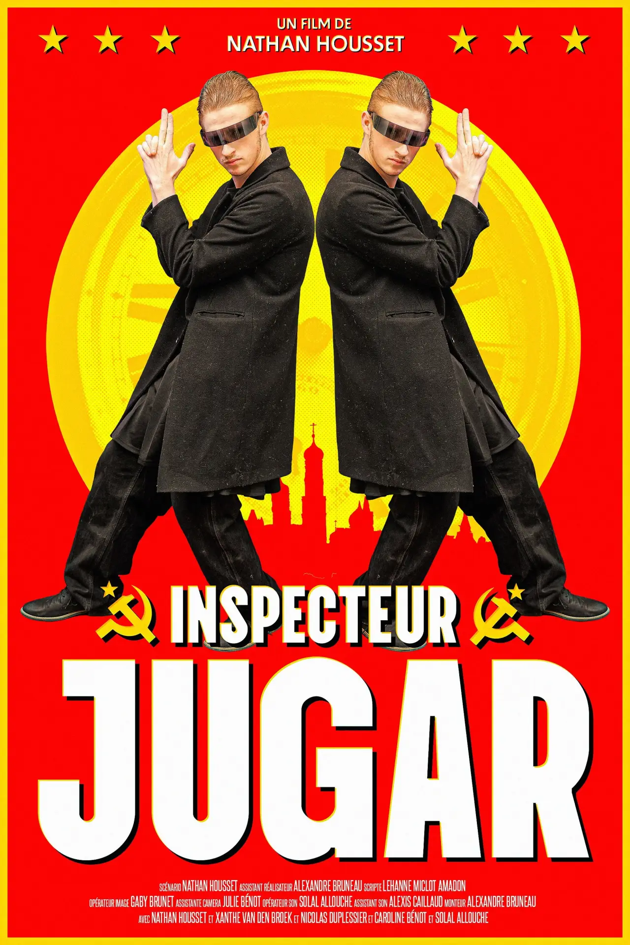 Plakat filmowy "Inspecteur Jugar"