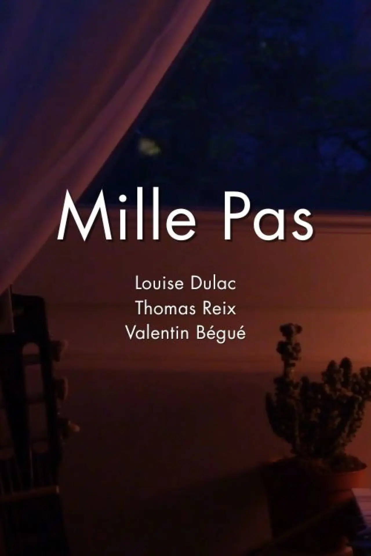Plakat filmowy "Mille Pas"