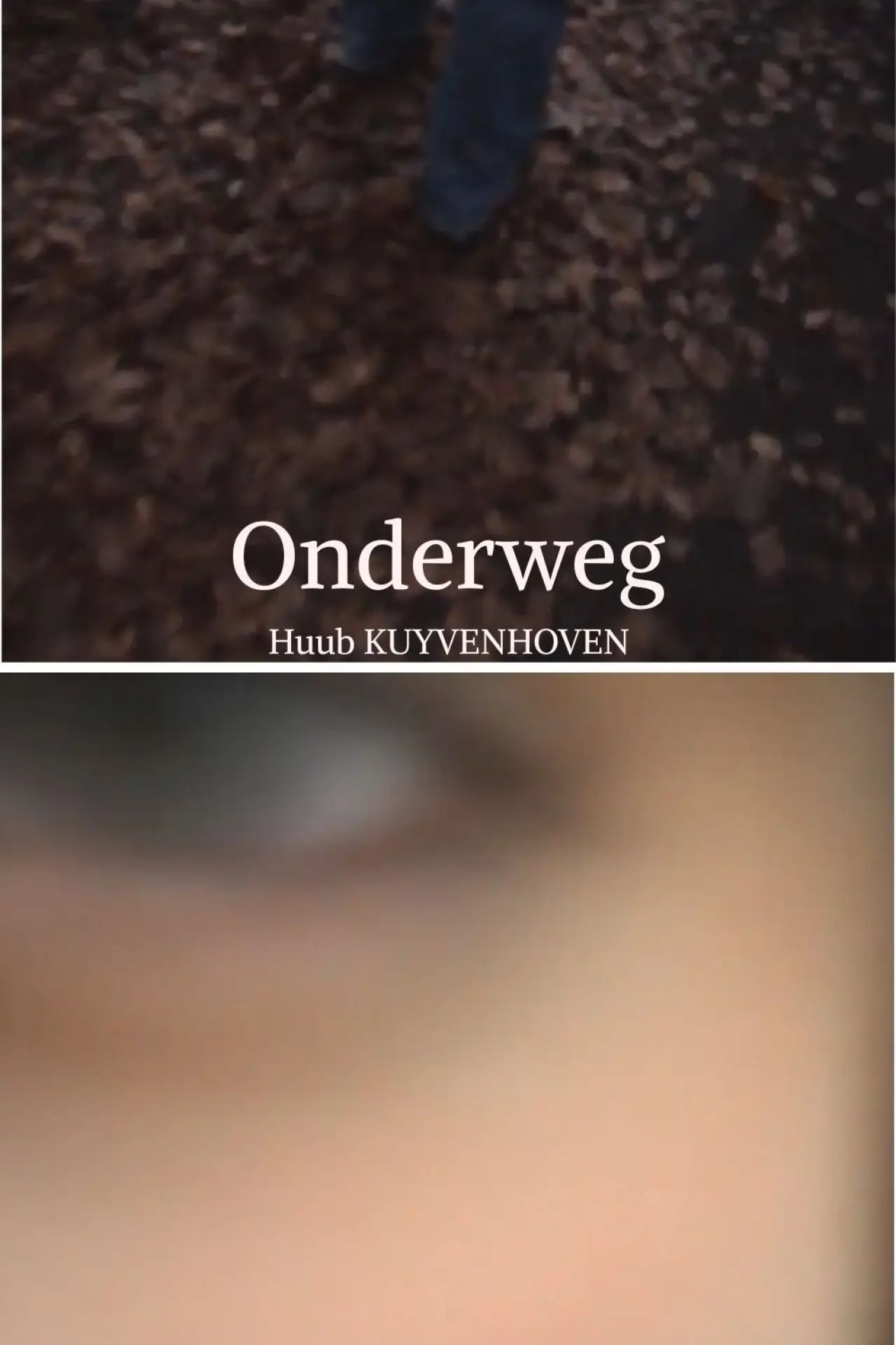 Plakat filmowy "Onderweg"