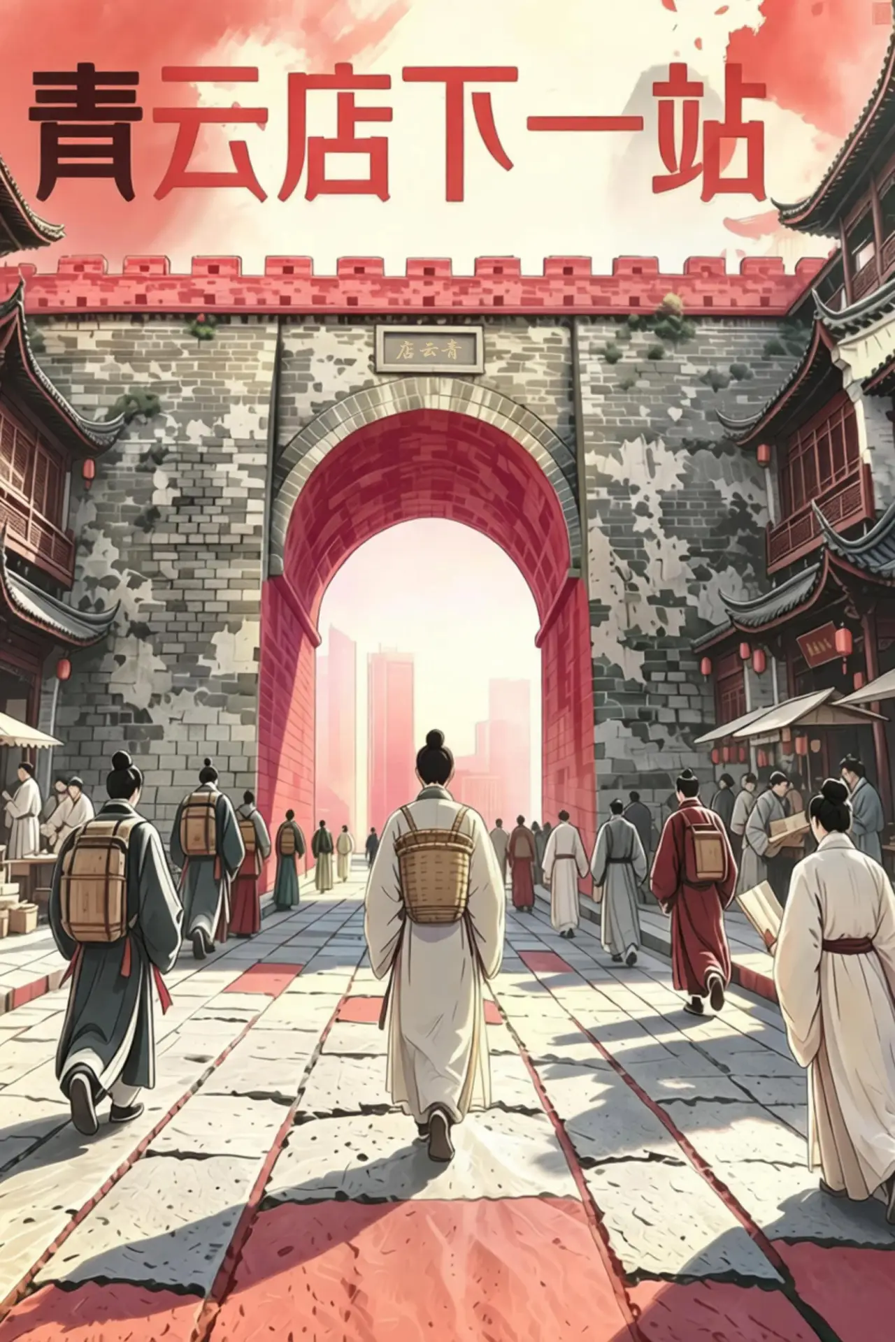 Plakat filmowy "青云店下一站"