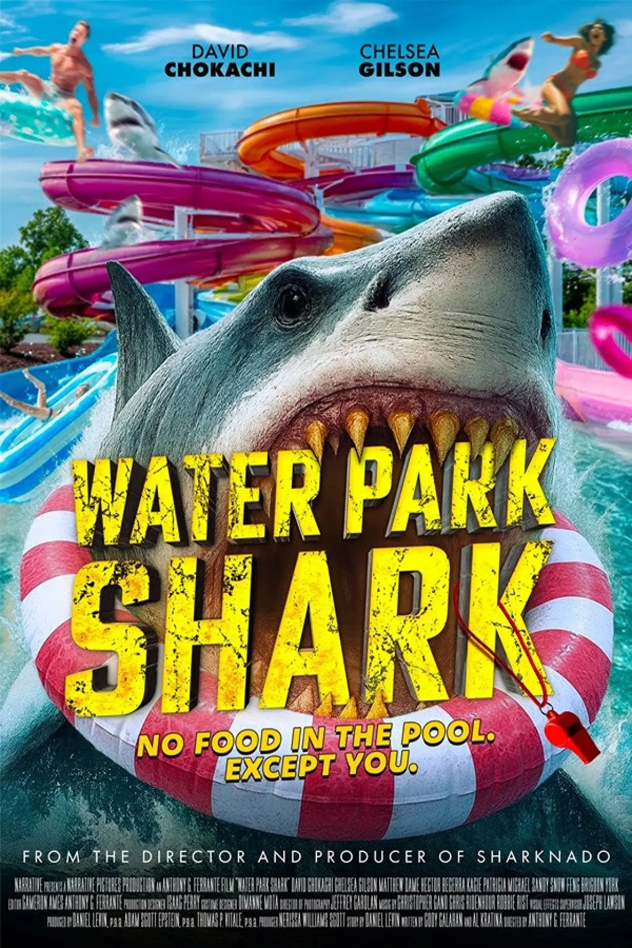 Plakat filmowy "Water Park Shark"