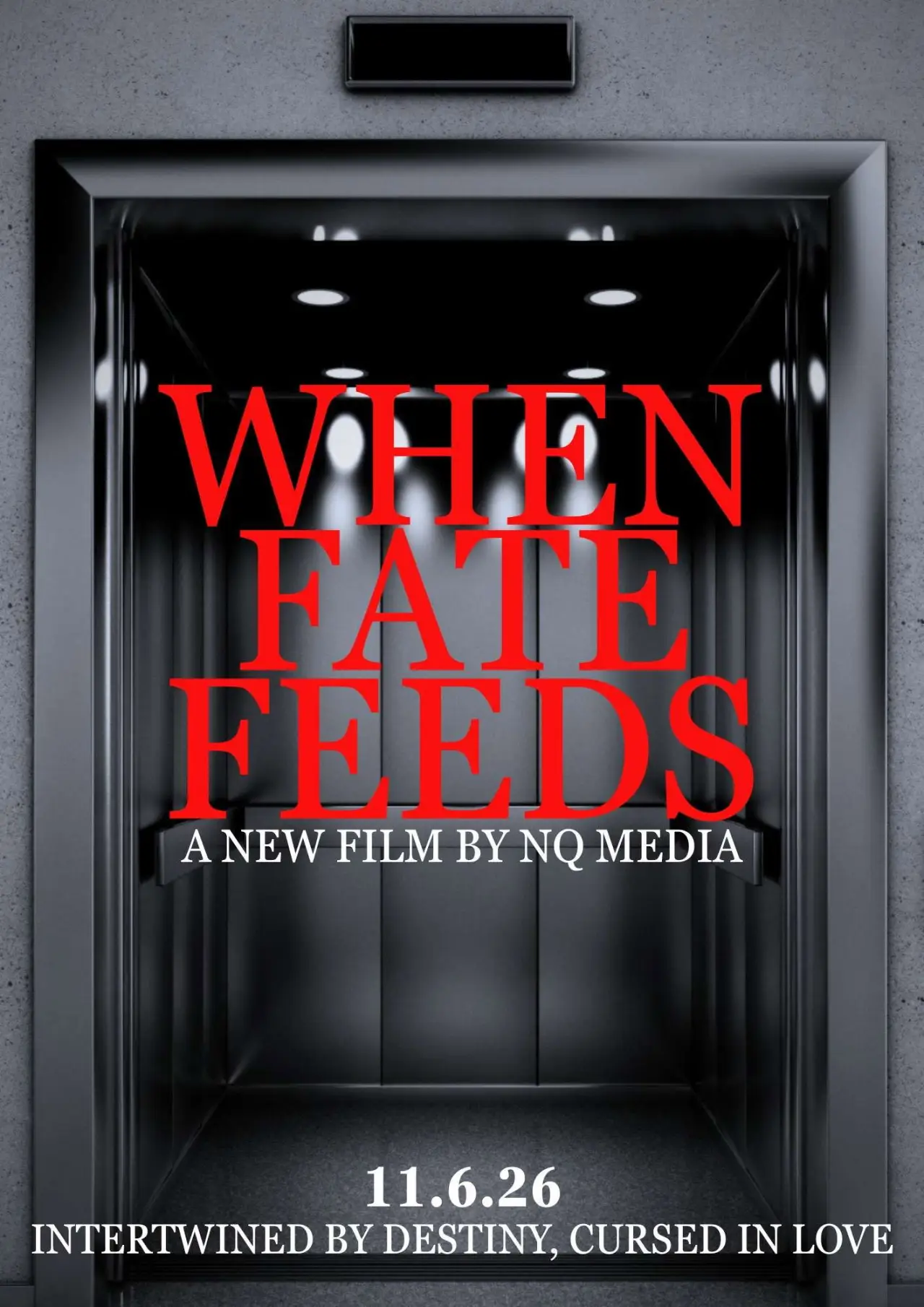Plakat filmowy "When Fate Feeds"