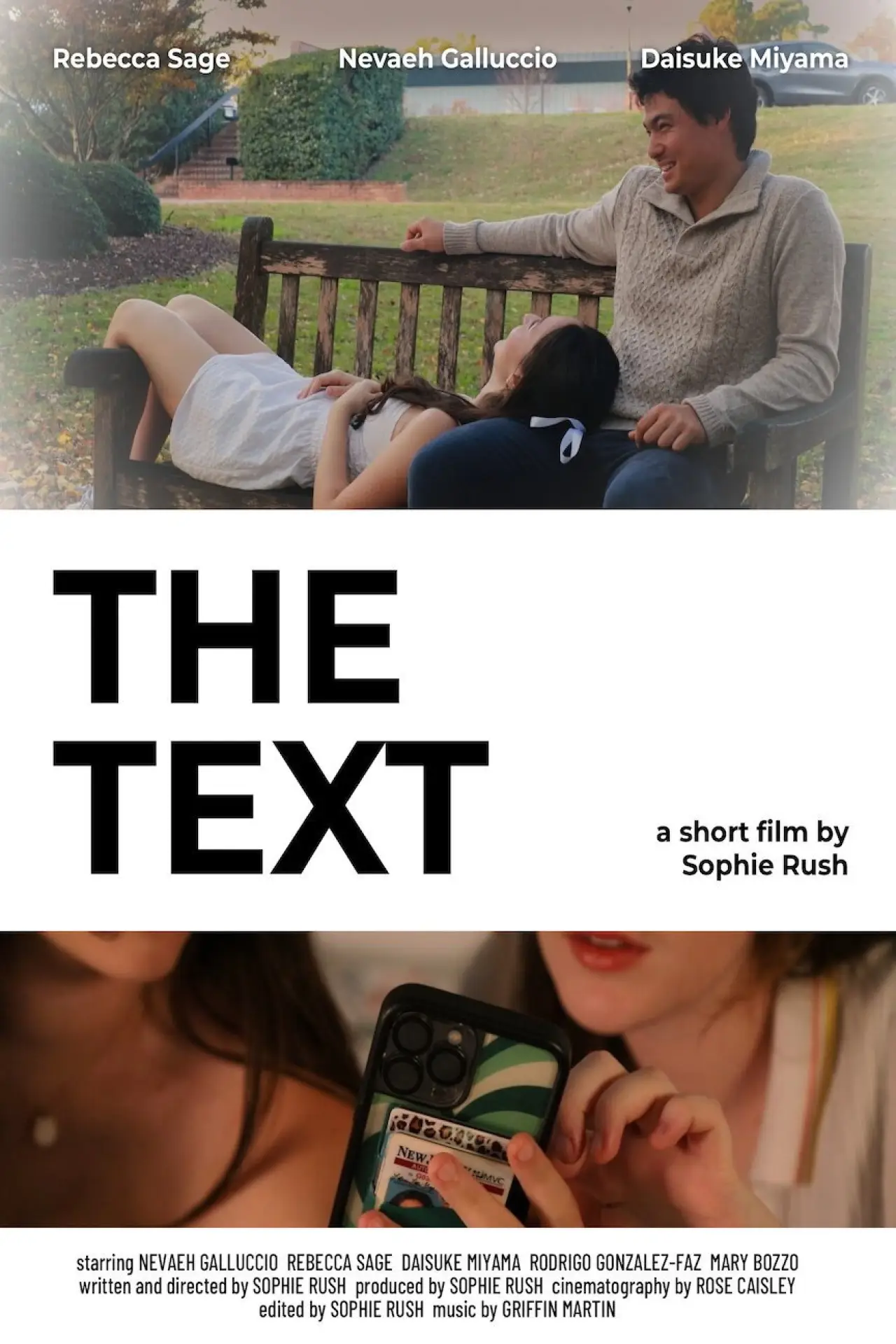 Plakat filmowy "The Text"