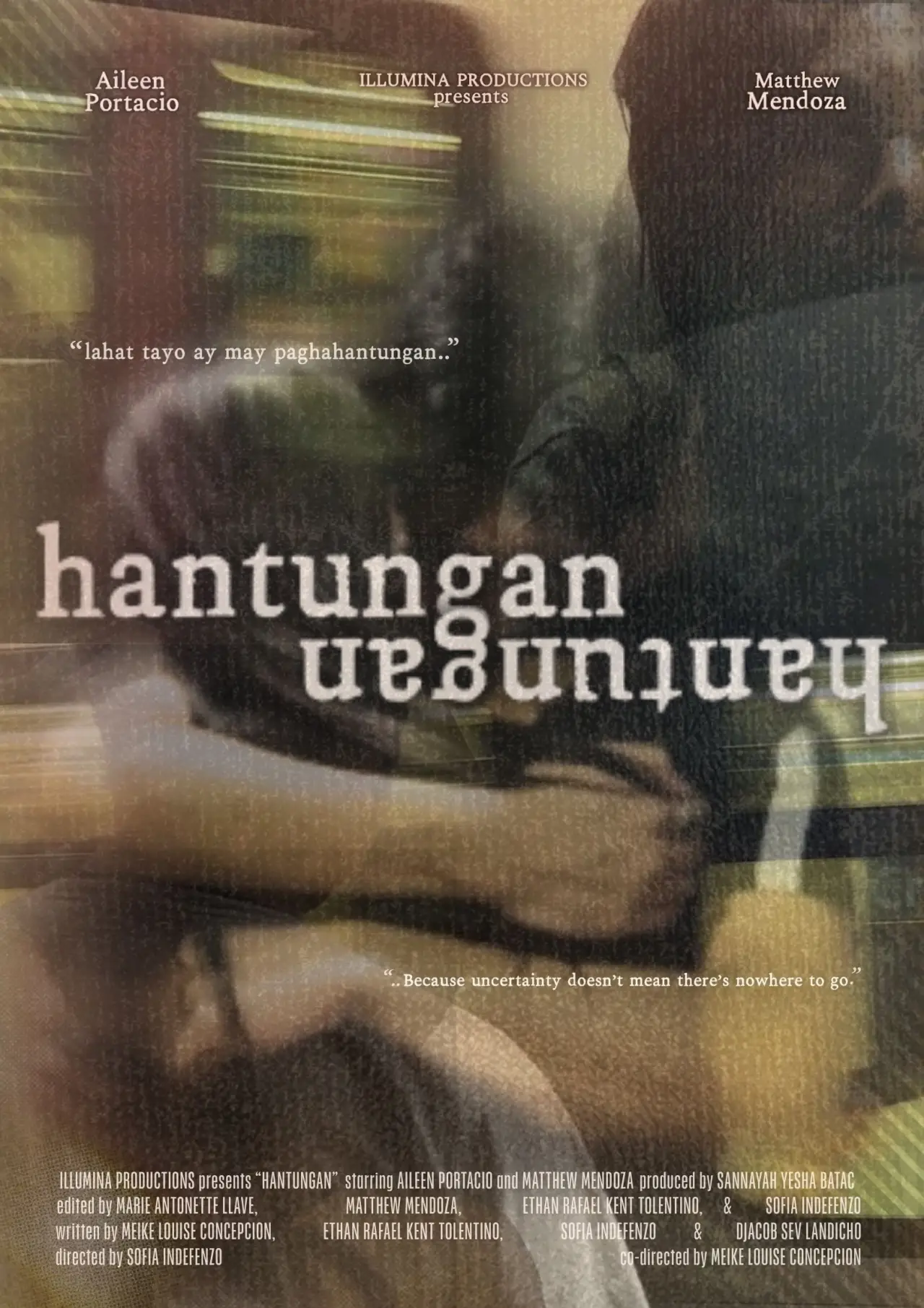 Plakat filmowy "Hantungan"