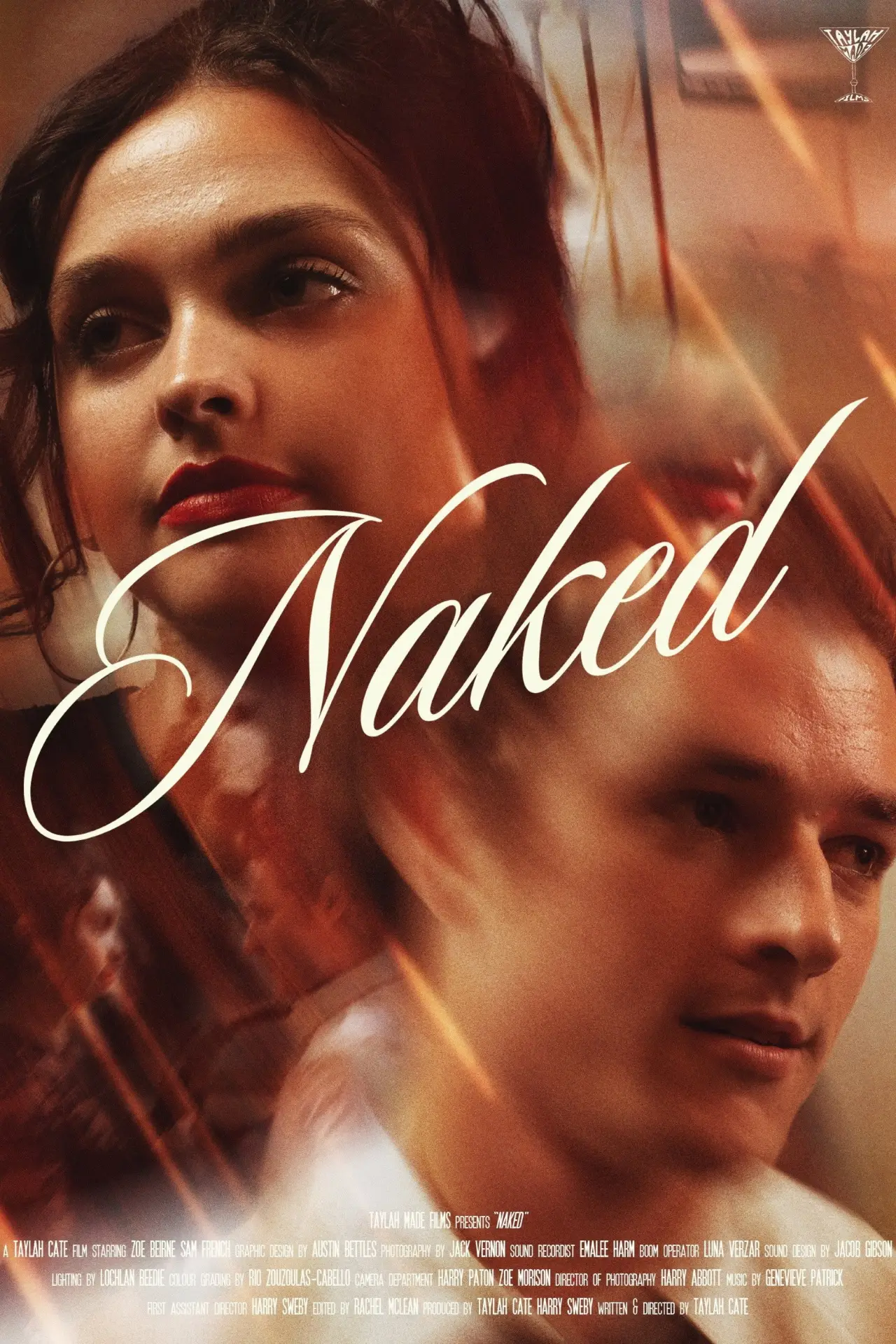 Plakat filmowy "Naked"