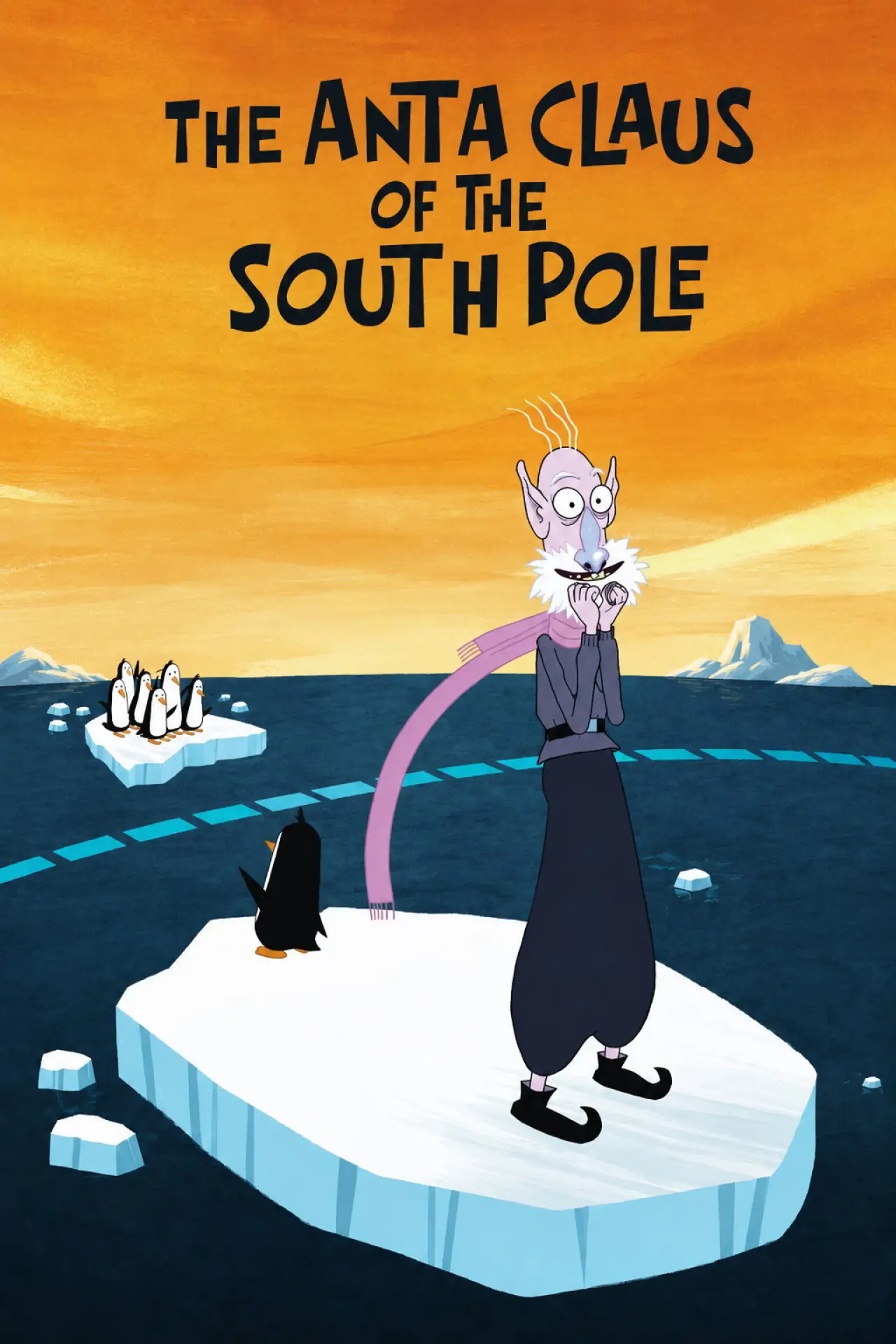Plakat filmowy "The Anta Claus of the South Pole"