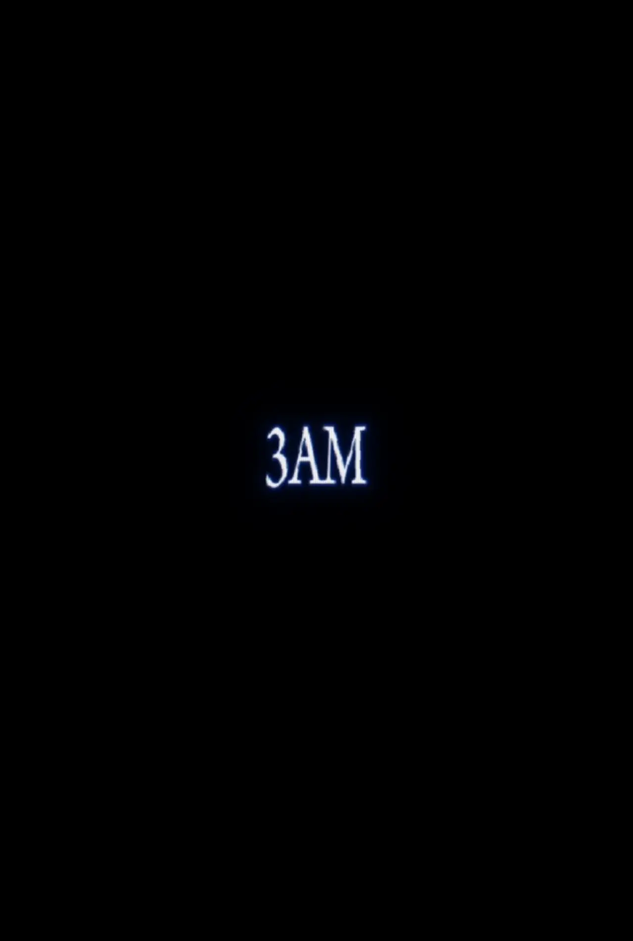 Plakat filmowy "3AM"