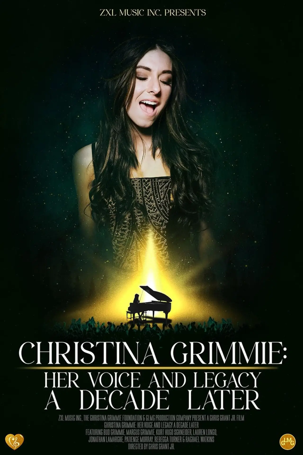Plakat filmowy "Christina Grimmie: Her Voice and Legacy A Decade Later"