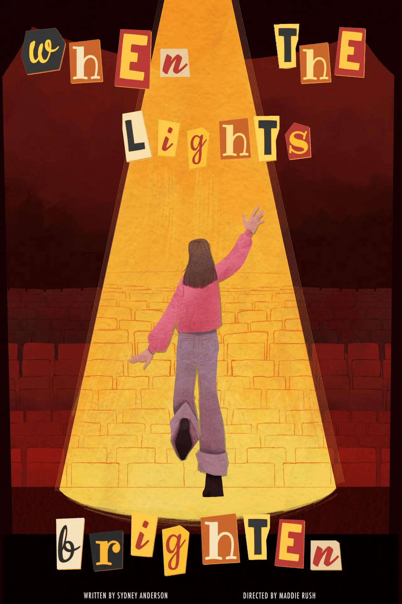Plakat filmowy "When The Lights Brighten"