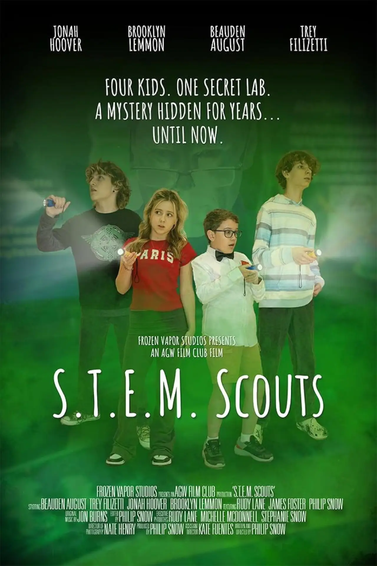 Plakat filmowy "S.T.E.M. Scouts"