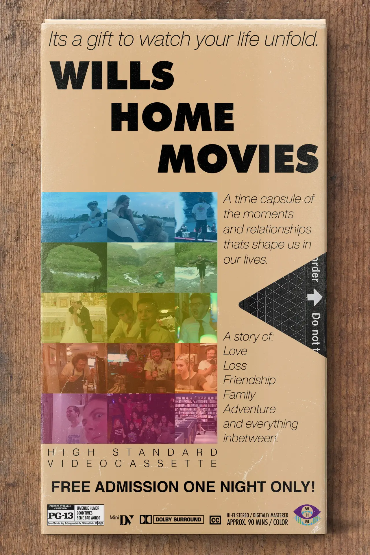 Plakat filmowy "Wills Home Movies"