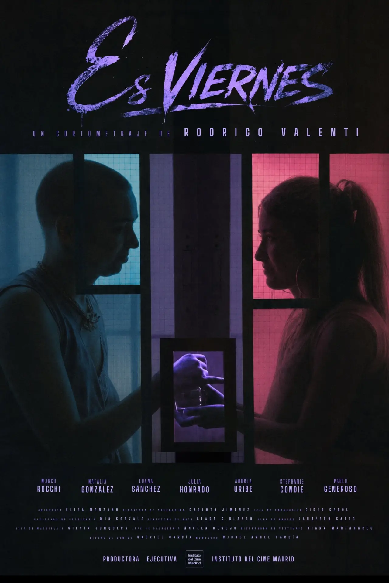 Plakat filmowy "Es VIERNES"