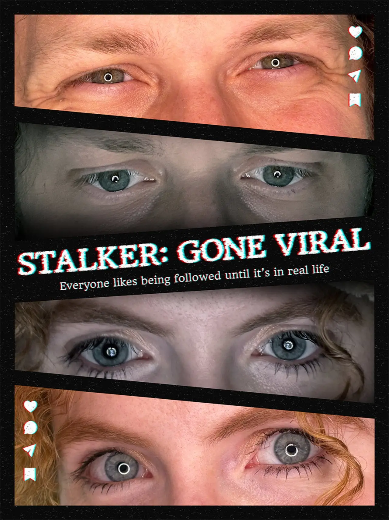 Plakat filmowy "Stalker Gone Viral"