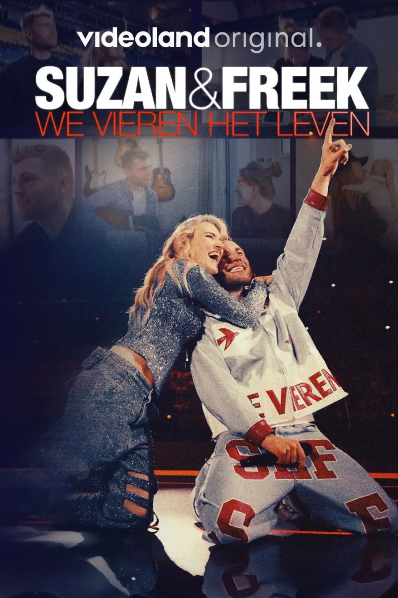 Plakat filmowy "Suzan & Freek: We Vieren Het Leven"