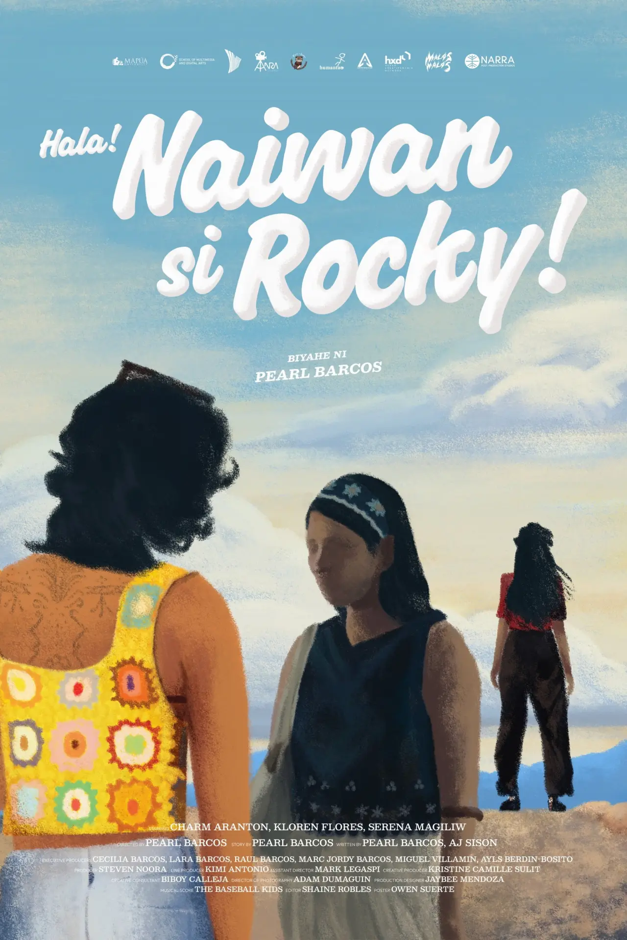 Plakat filmowy "Hala! Naiwan Si Rocky!"