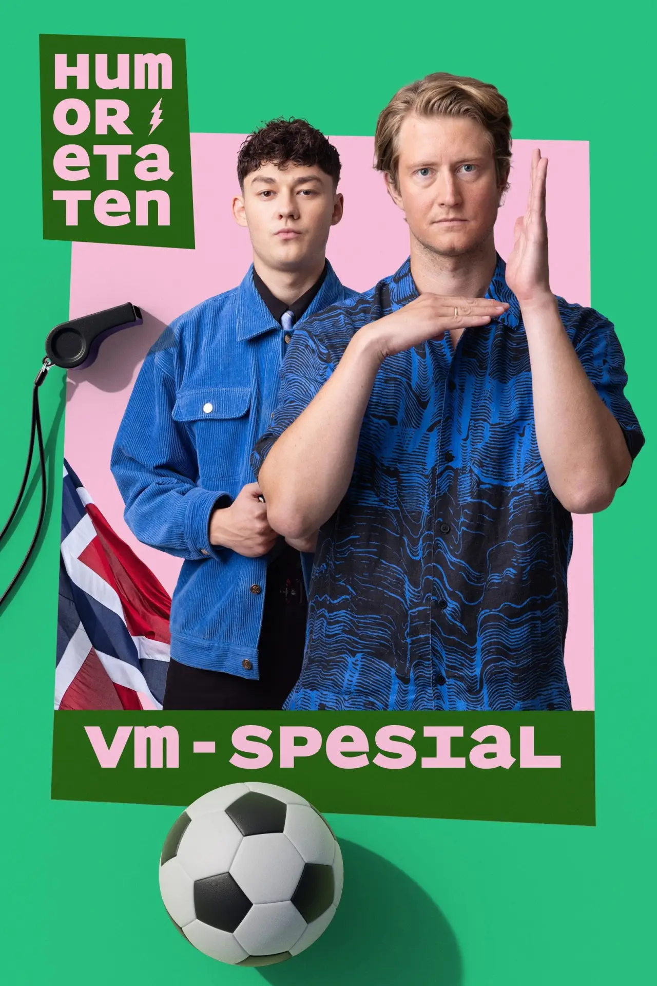 Plakat filmowy "Humoretaten VM-Spesial"