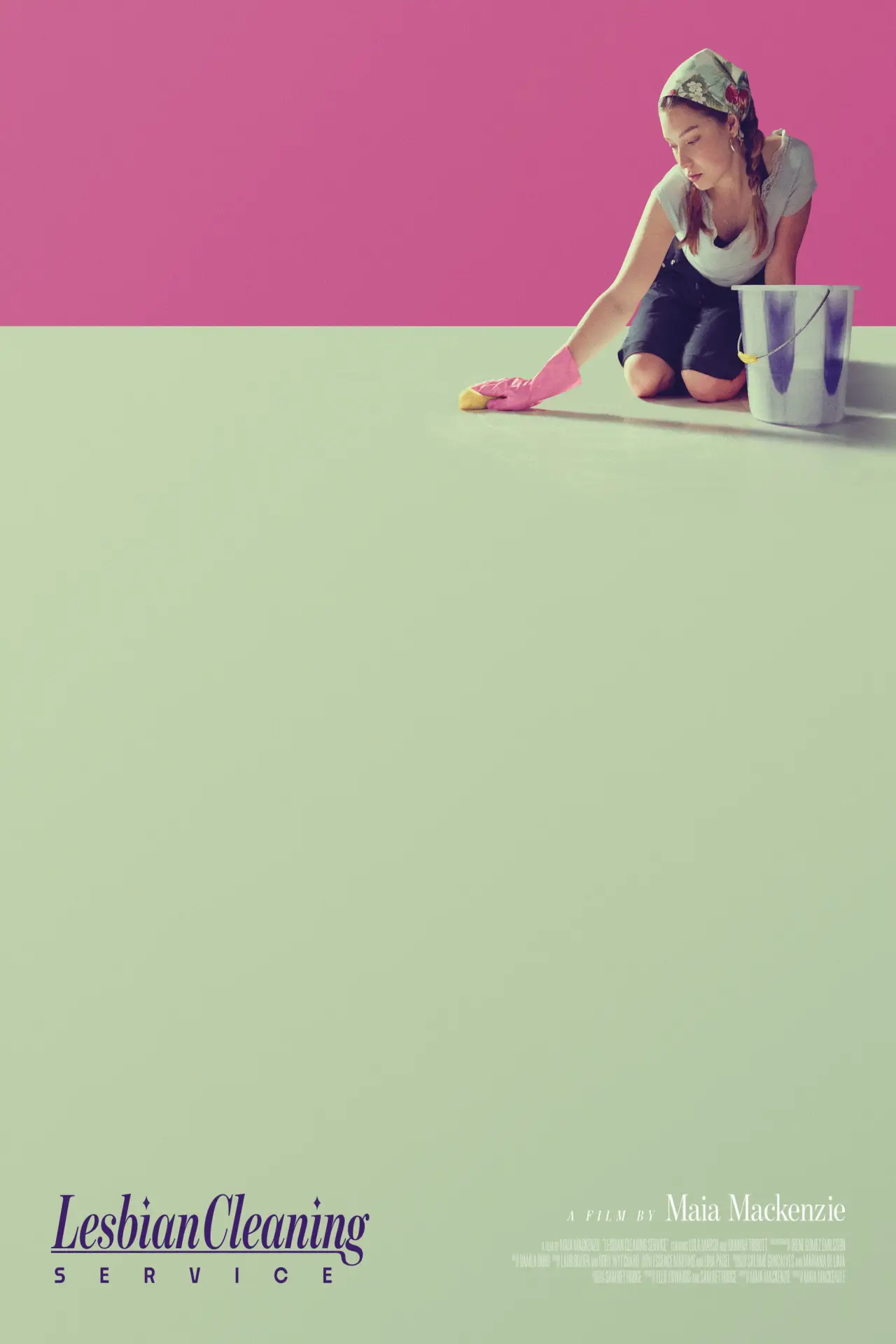 Plakat filmowy "Lesbian Cleaning Service"