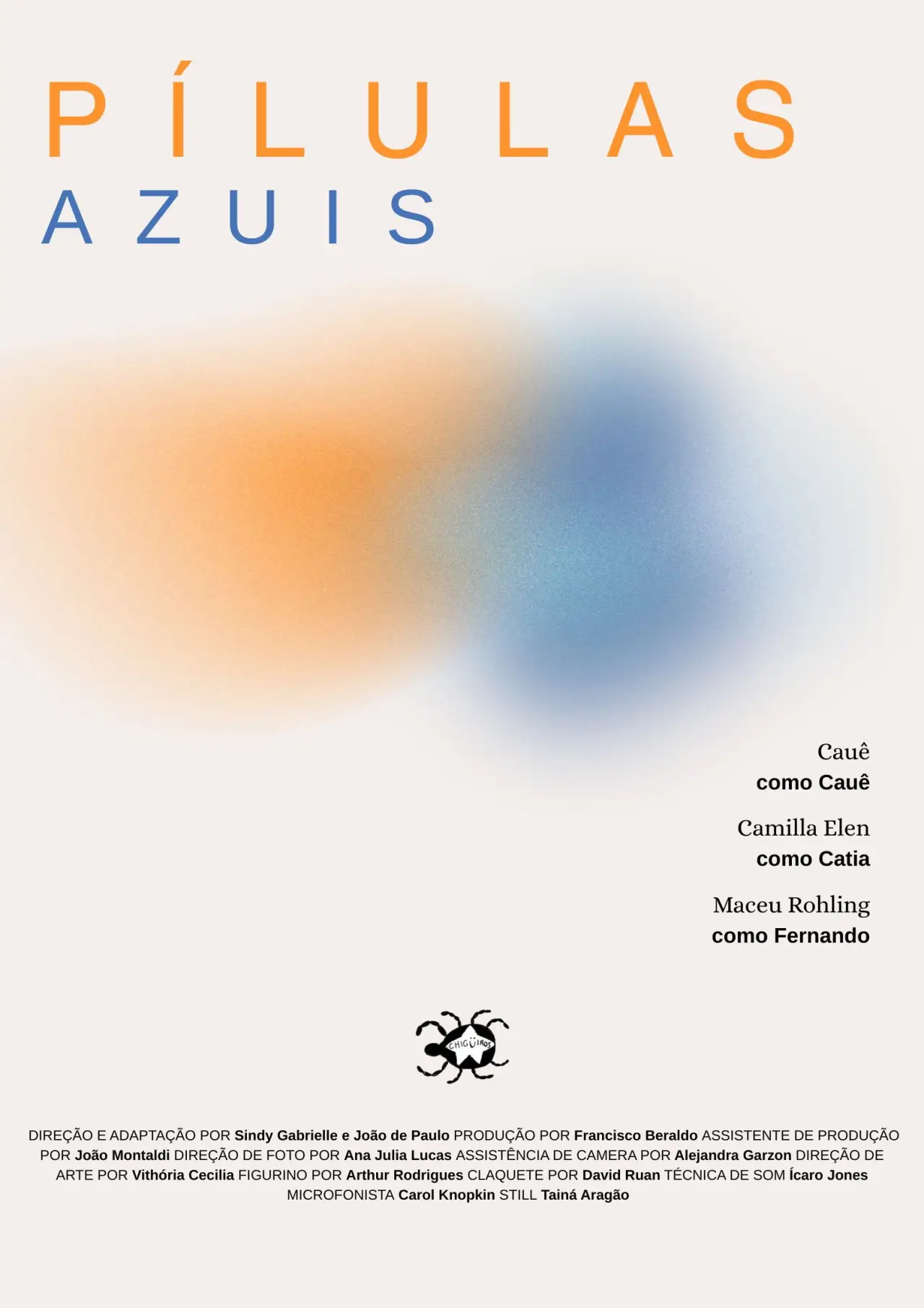 Plakat filmowy "Pílulas Azuis"
