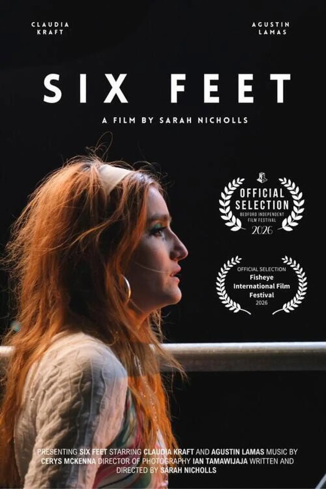 Plakat filmowy "Six Feet"