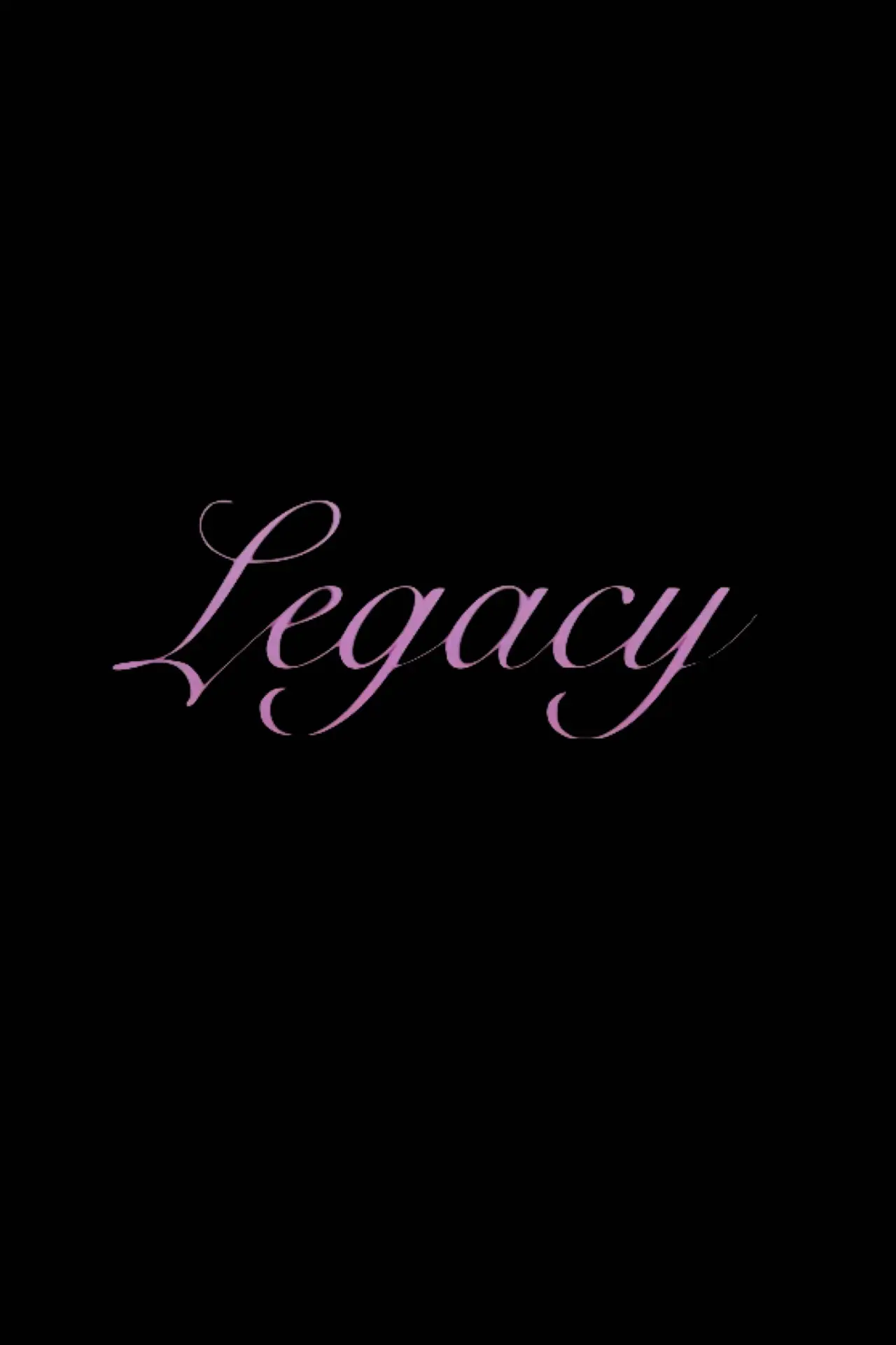 Plakat filmowy "Legacy"