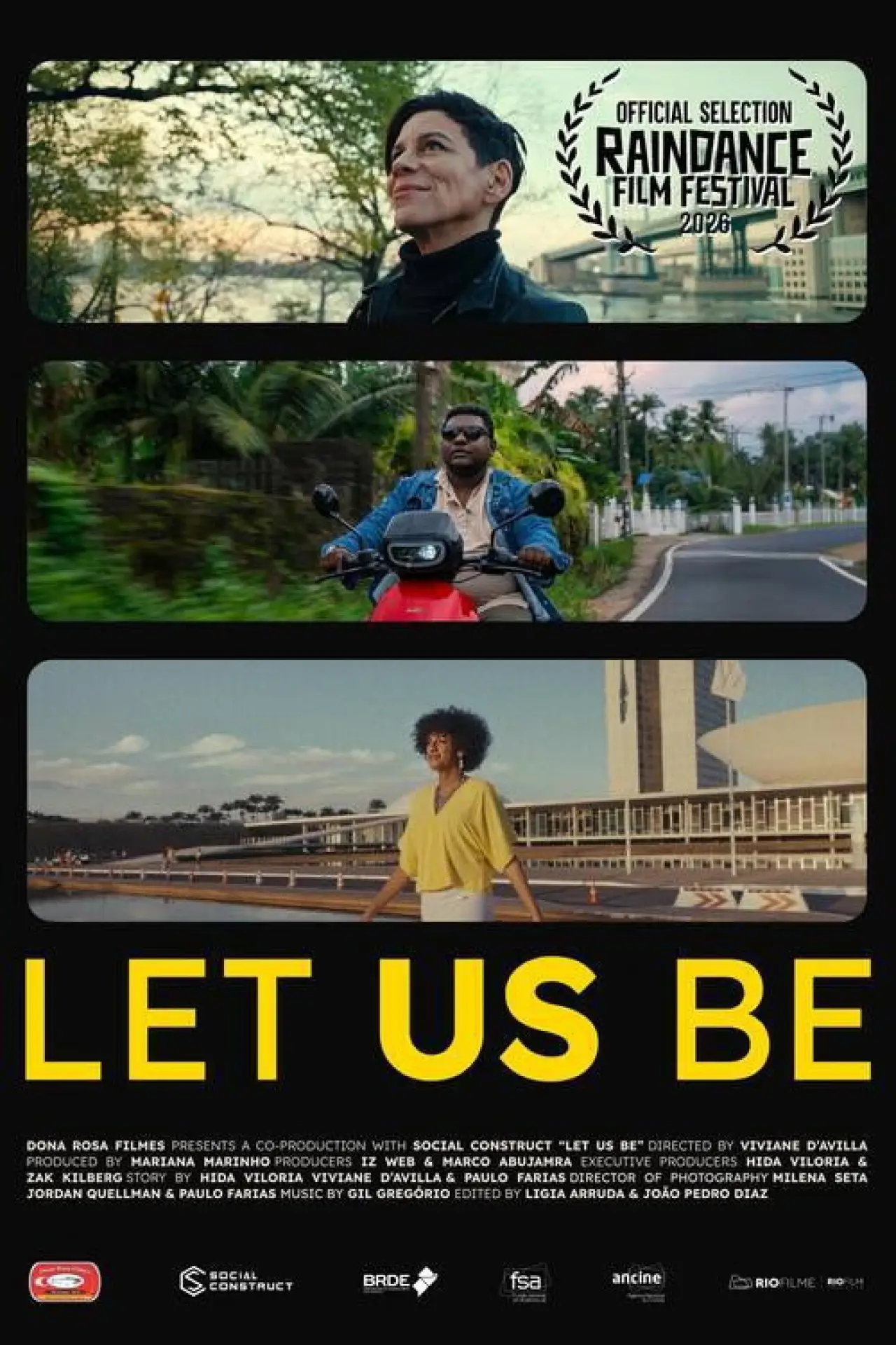 Plakat filmowy "Let Us Be"