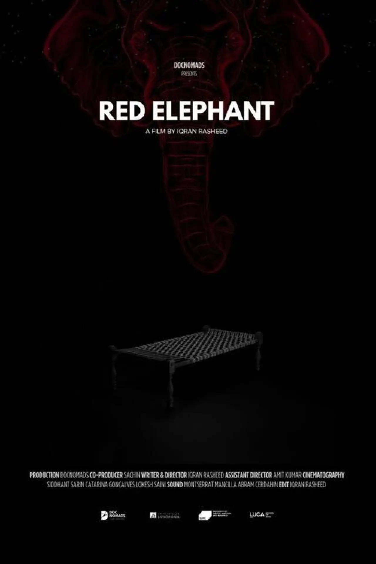 Plakat filmowy "Red Elephant"