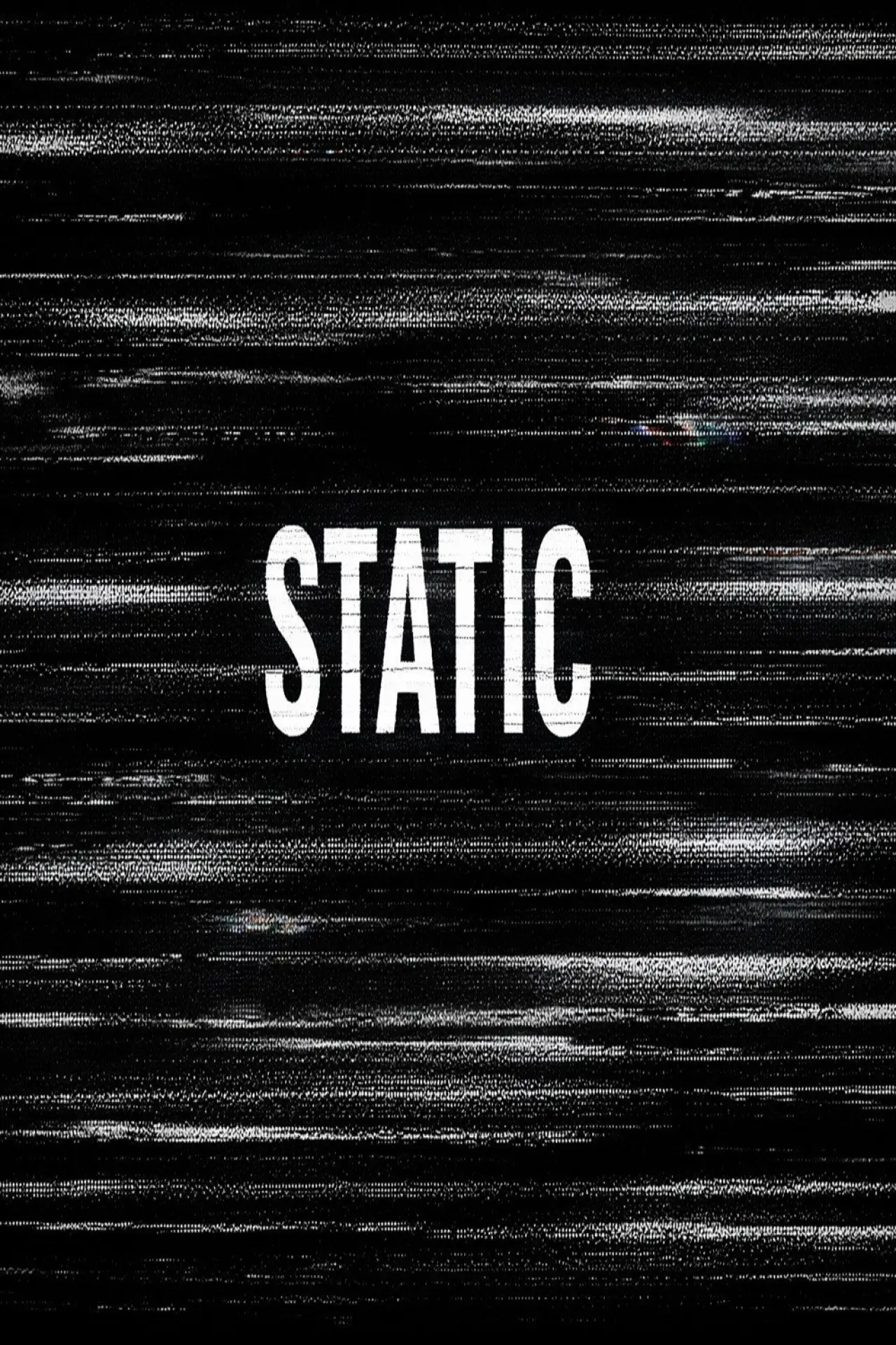 Plakat filmowy "Static"