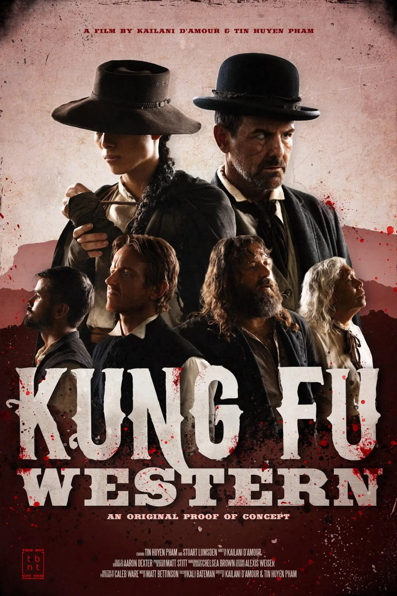 Plakat filmowy "Kung Fu Western"