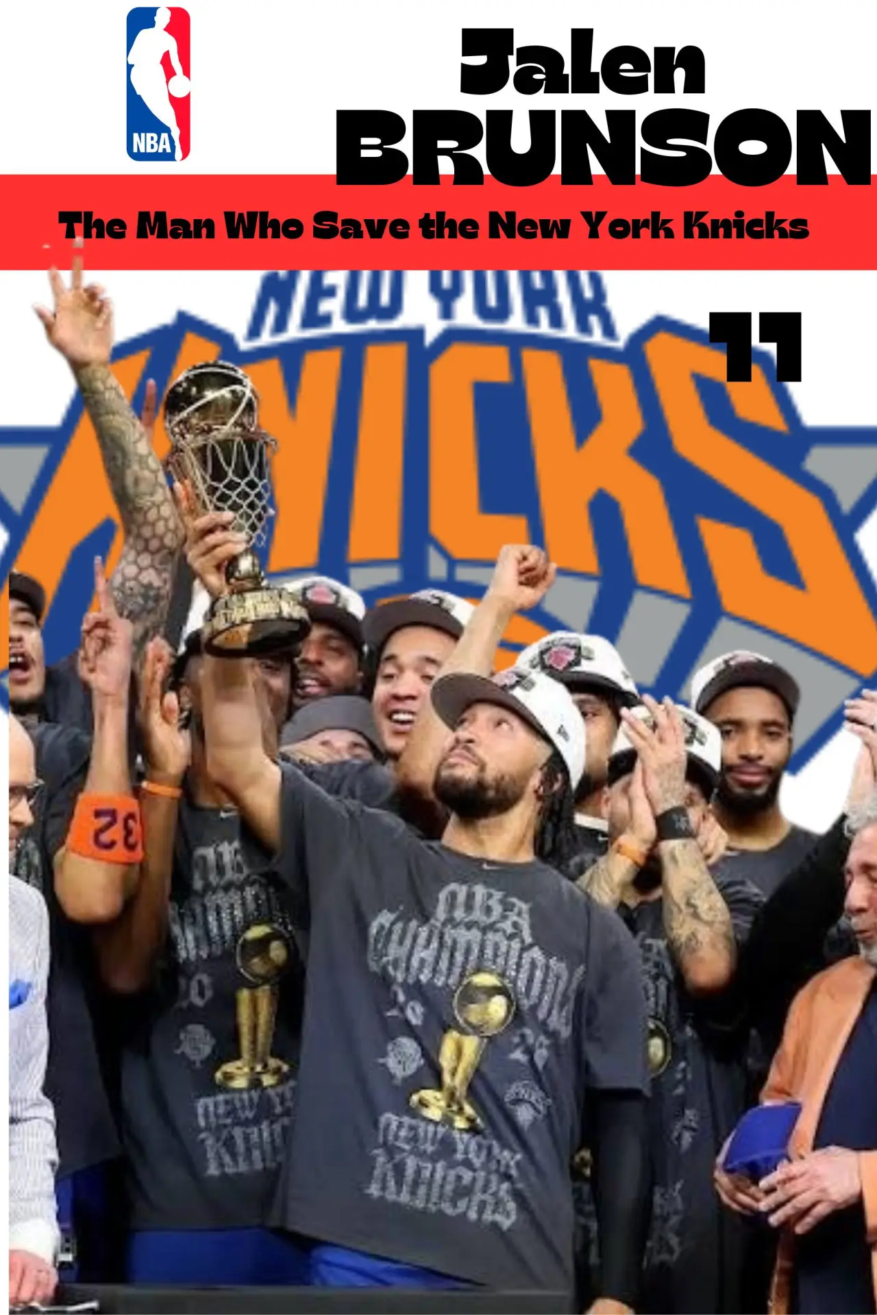 Plakat filmowy "Jalen Brunson: The Man Who Saved the New York Knicks"