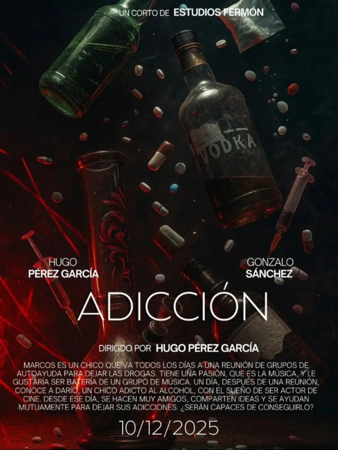 Plakat filmowy "Adicción"
