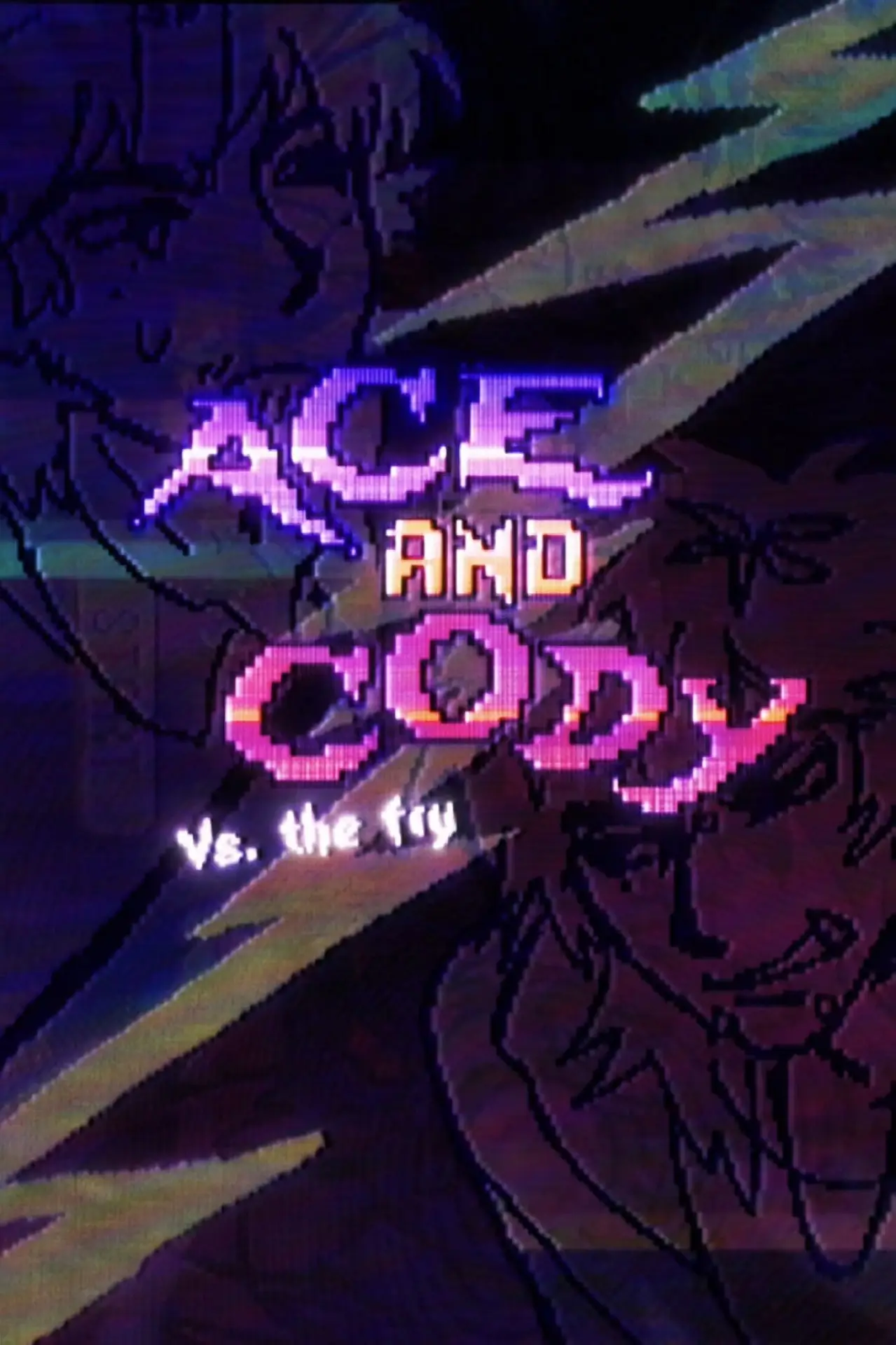 Plakat filmowy "Ace and Cody vs. The Fry"