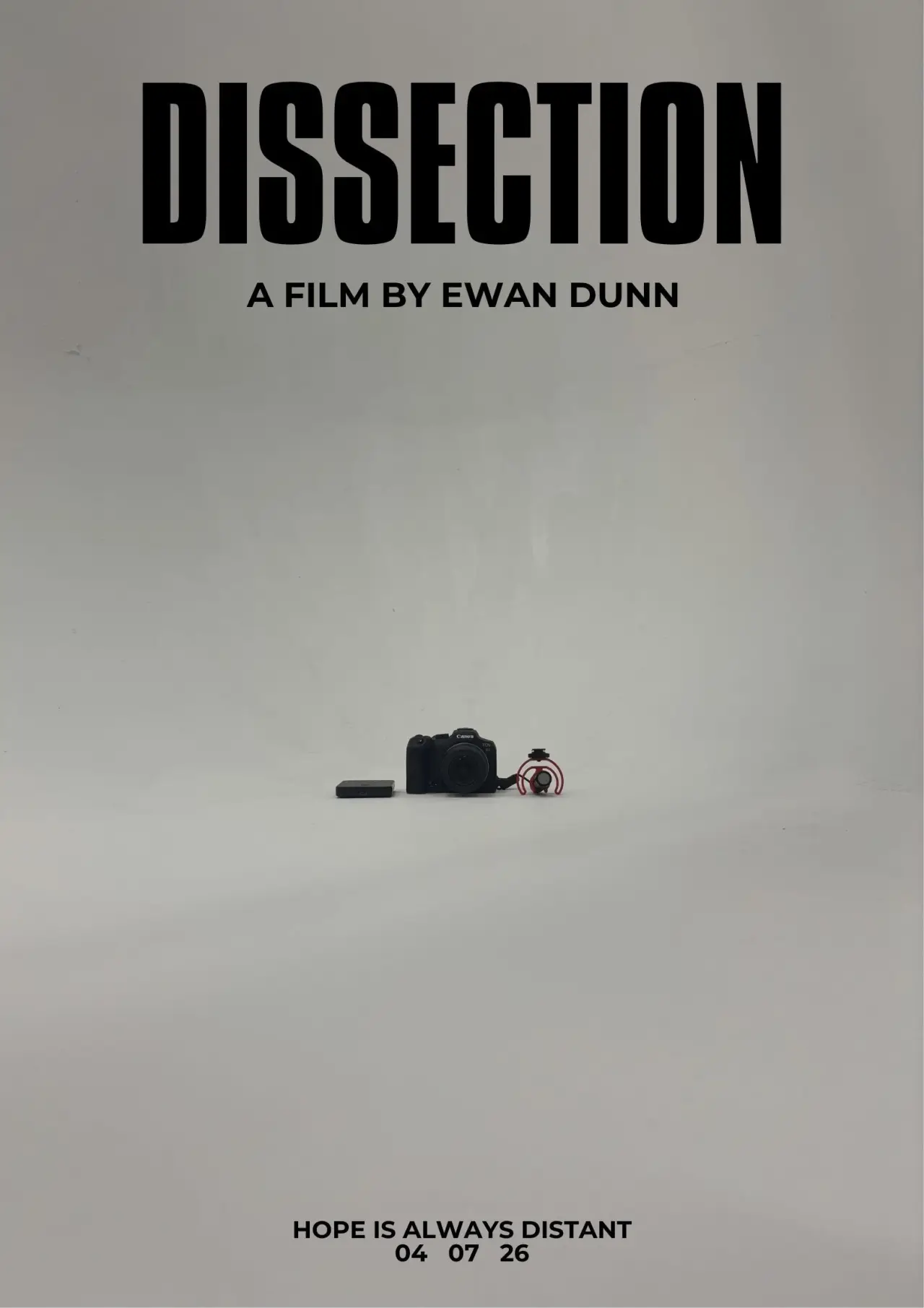 Plakat filmowy "Dissection"
