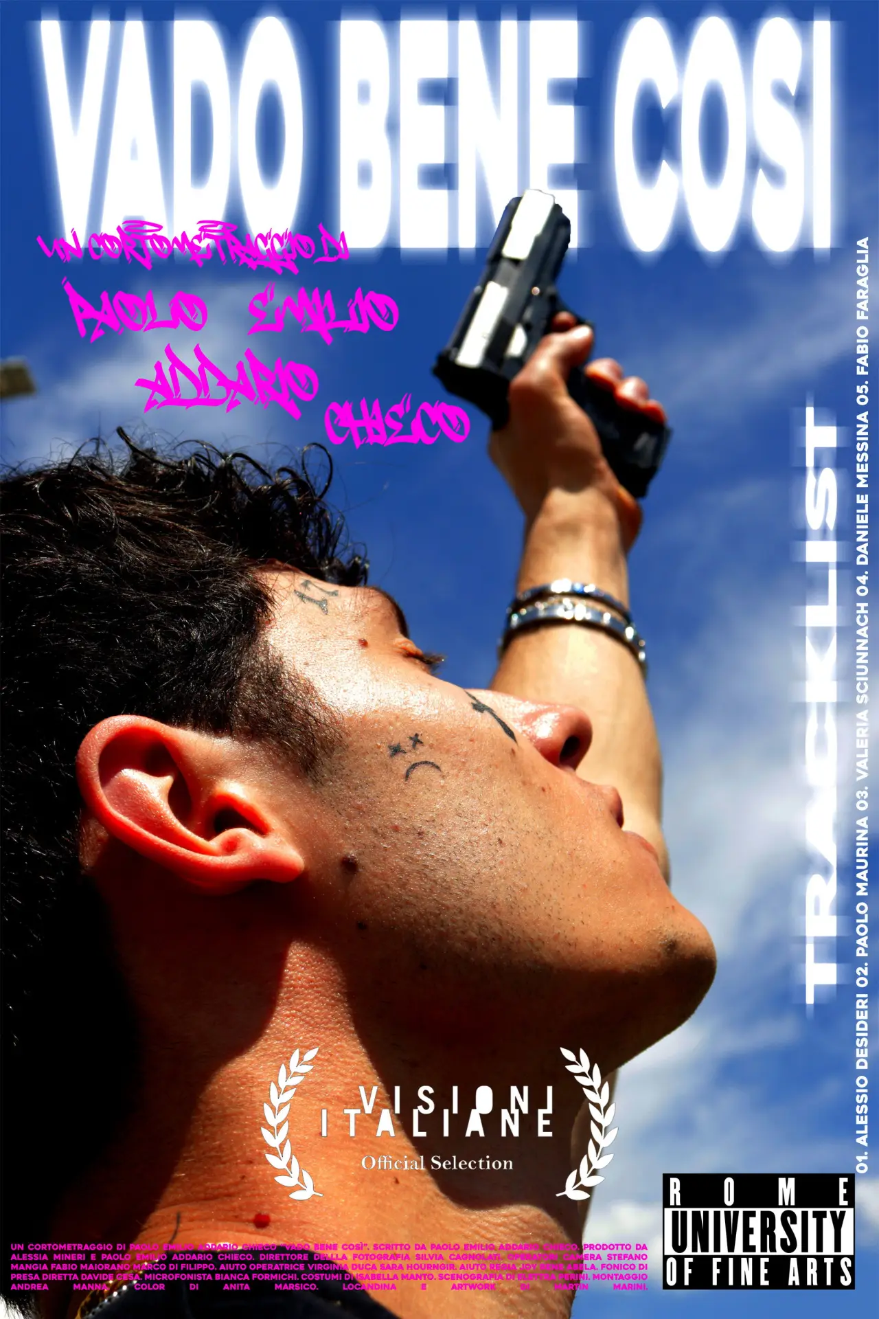 Plakat filmowy "Vado bene così"
