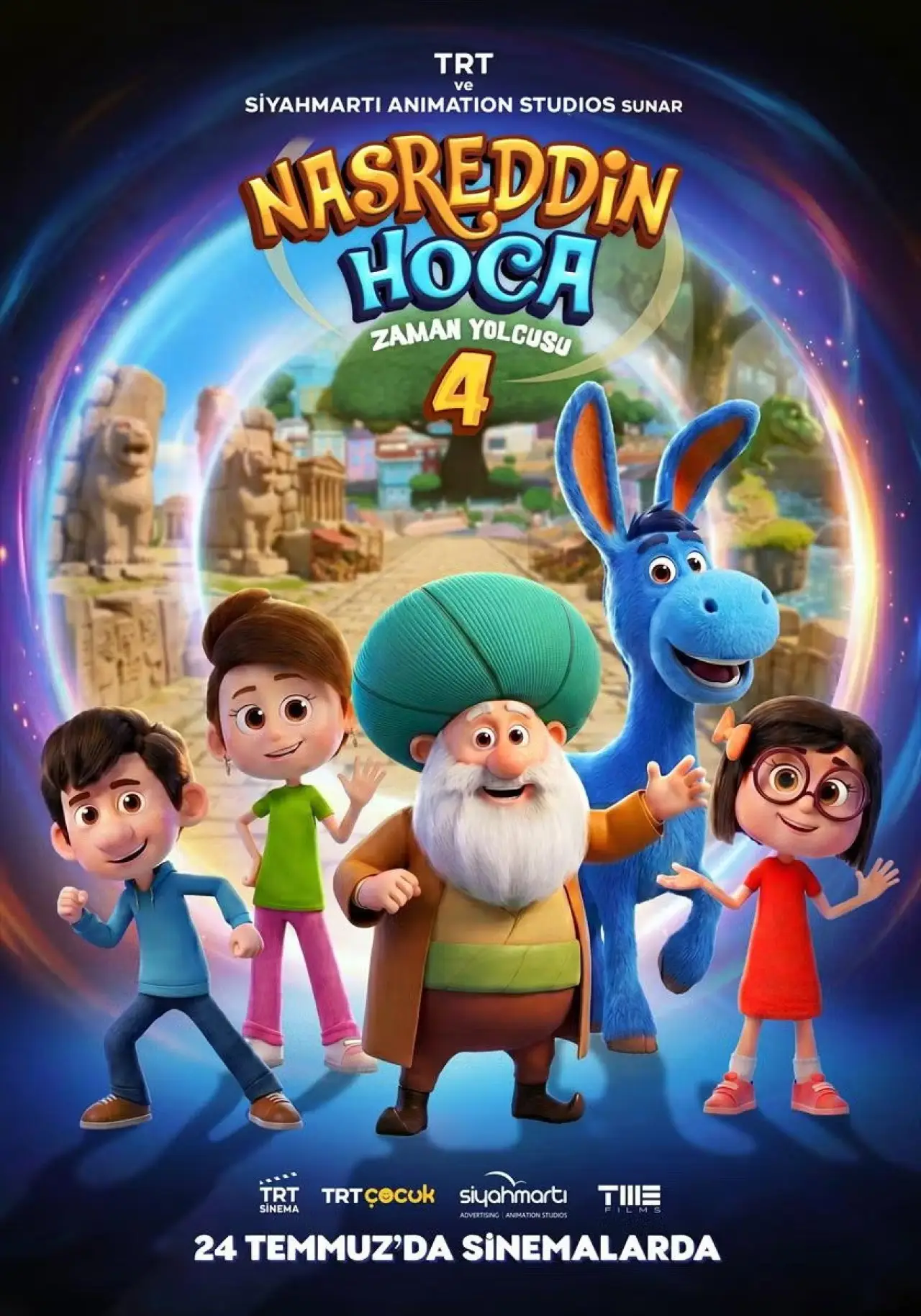 Plakat filmowy "Nasreddin Hoca 4"