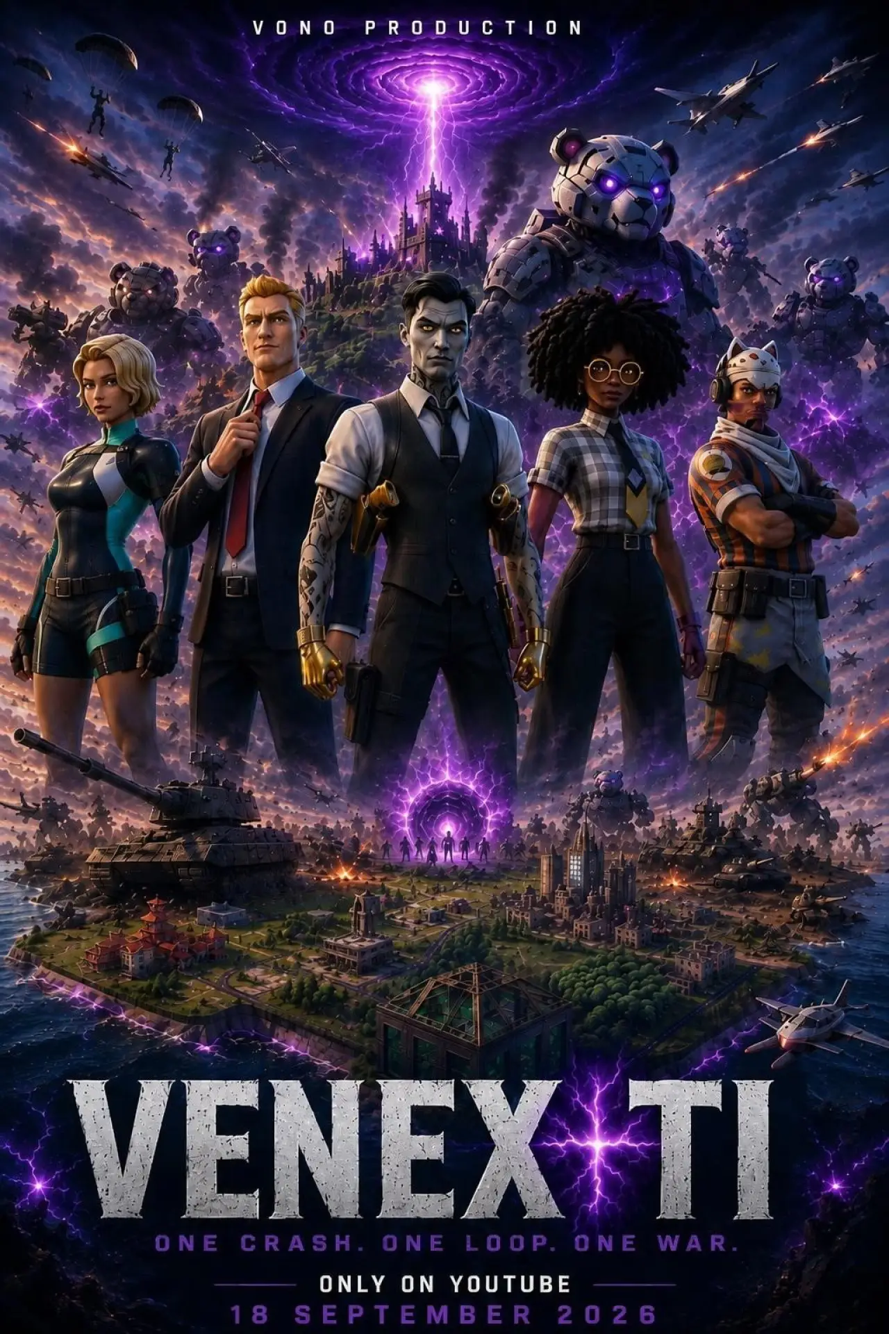 Plakat filmowy "Venex Ti - the movie"