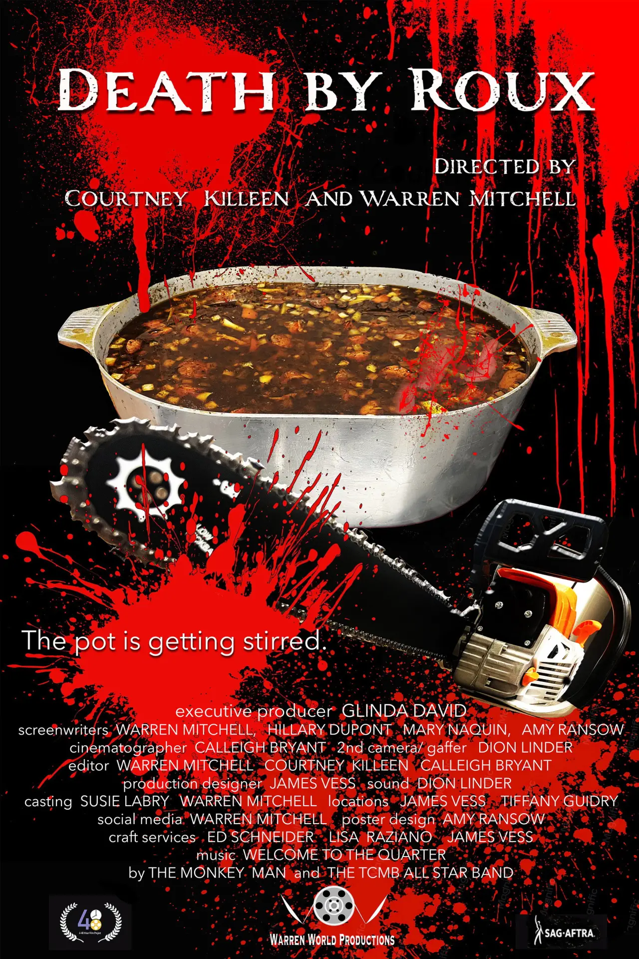 Plakat filmowy "Death by Roux"