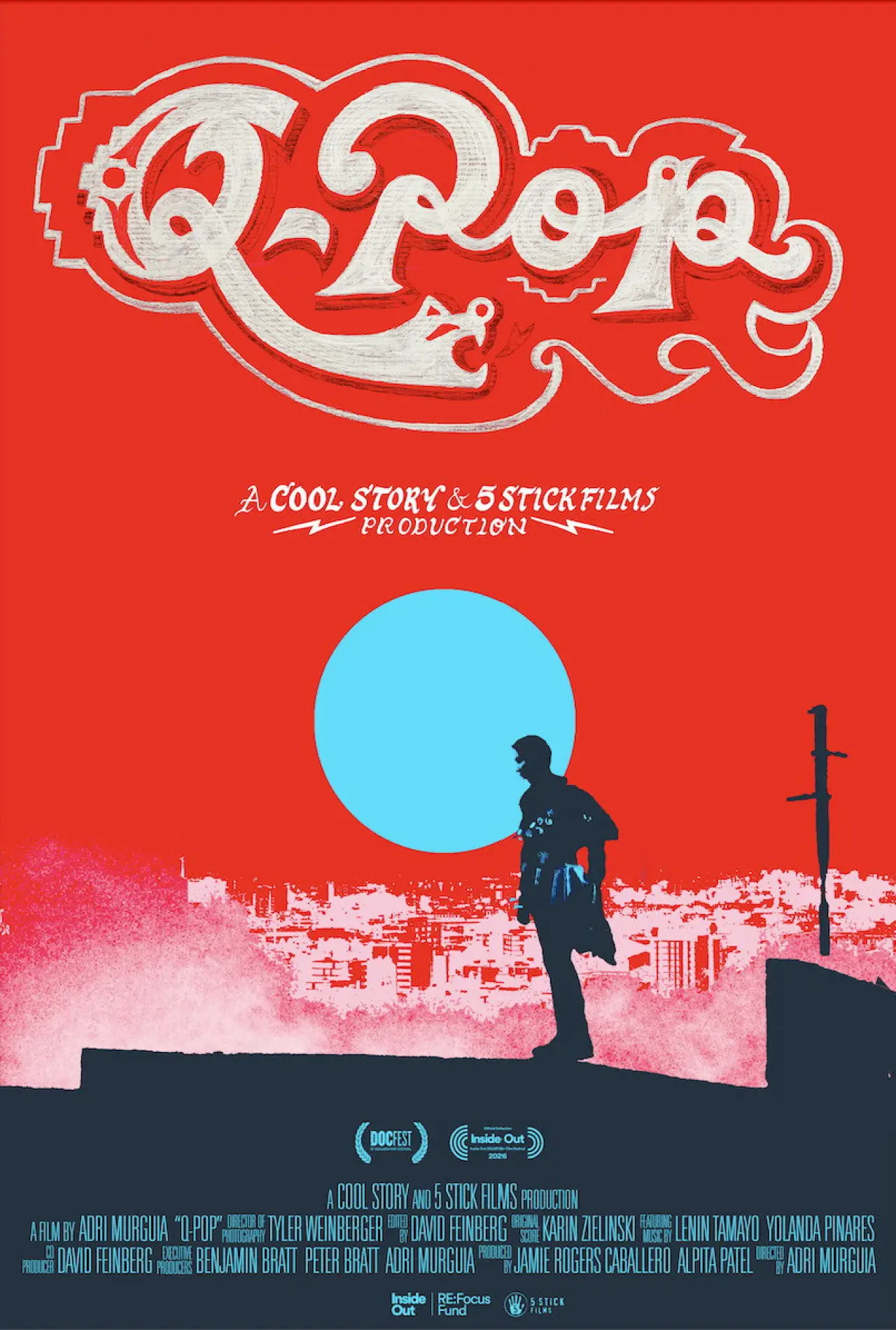 Plakat filmowy "Q-Pop"