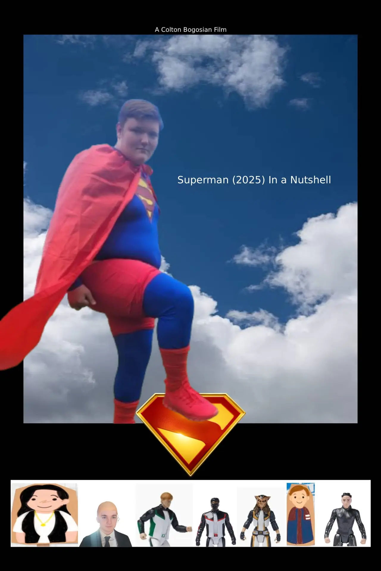 Plakat filmowy "Superman (2025) In a Nutshell"