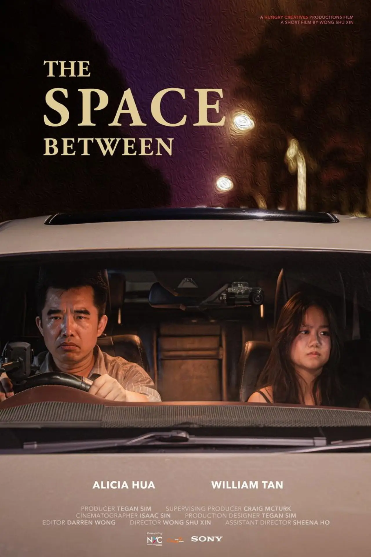 Plakat filmowy "The Space Between"