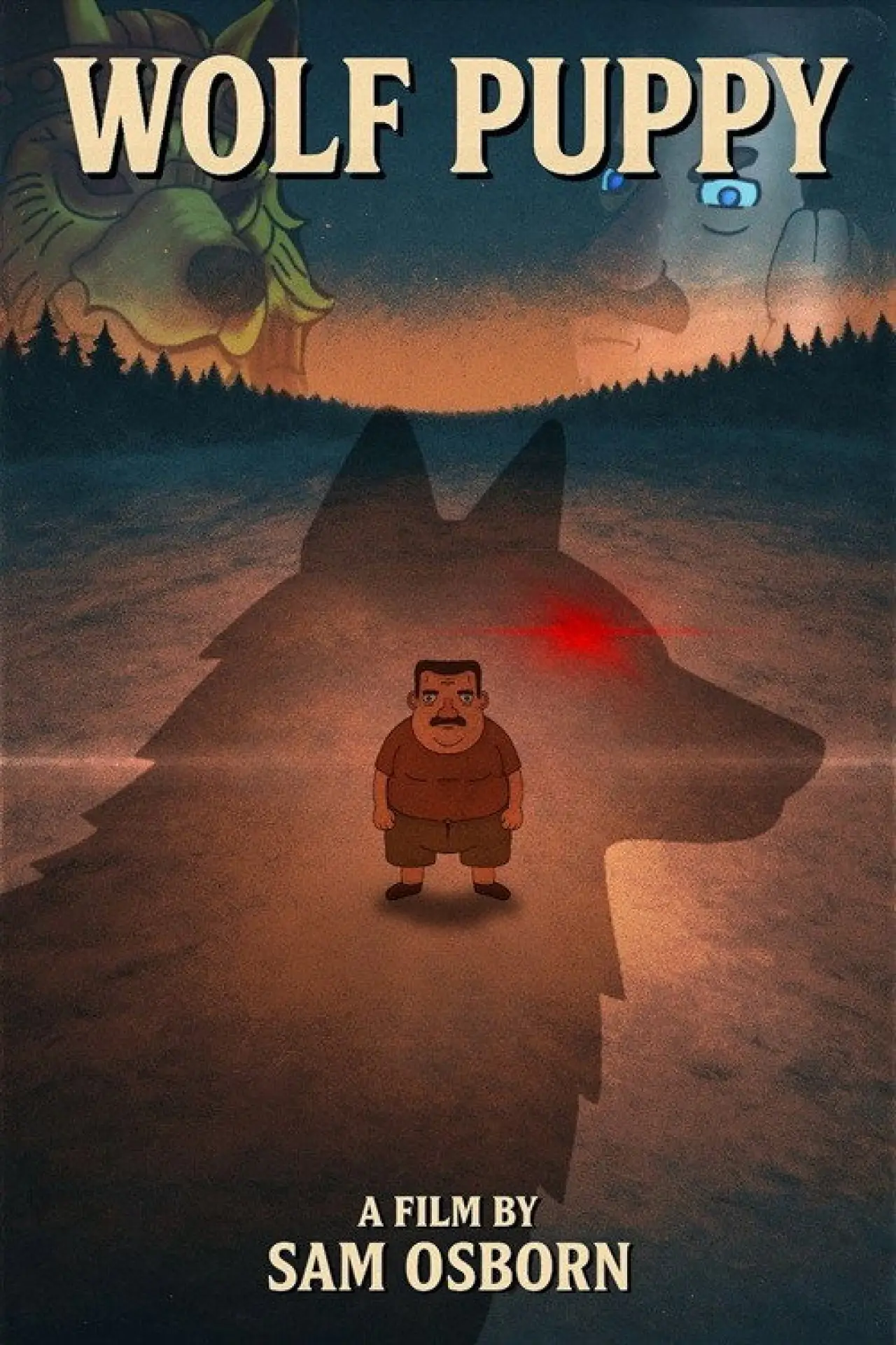 Plakat filmowy "Wolf Puppy"
