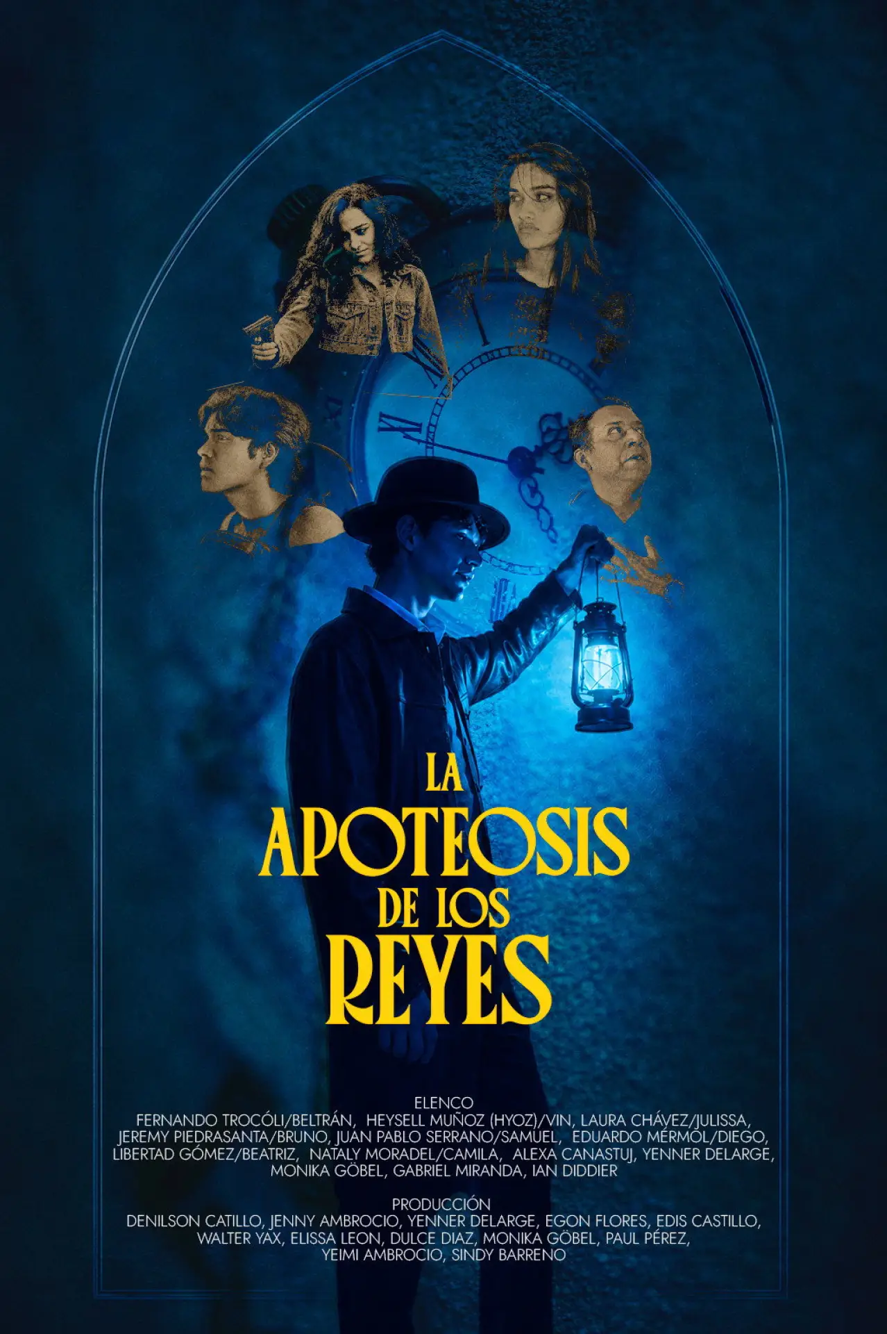 Plakat filmowy "La Apoteosis de los Reyes"