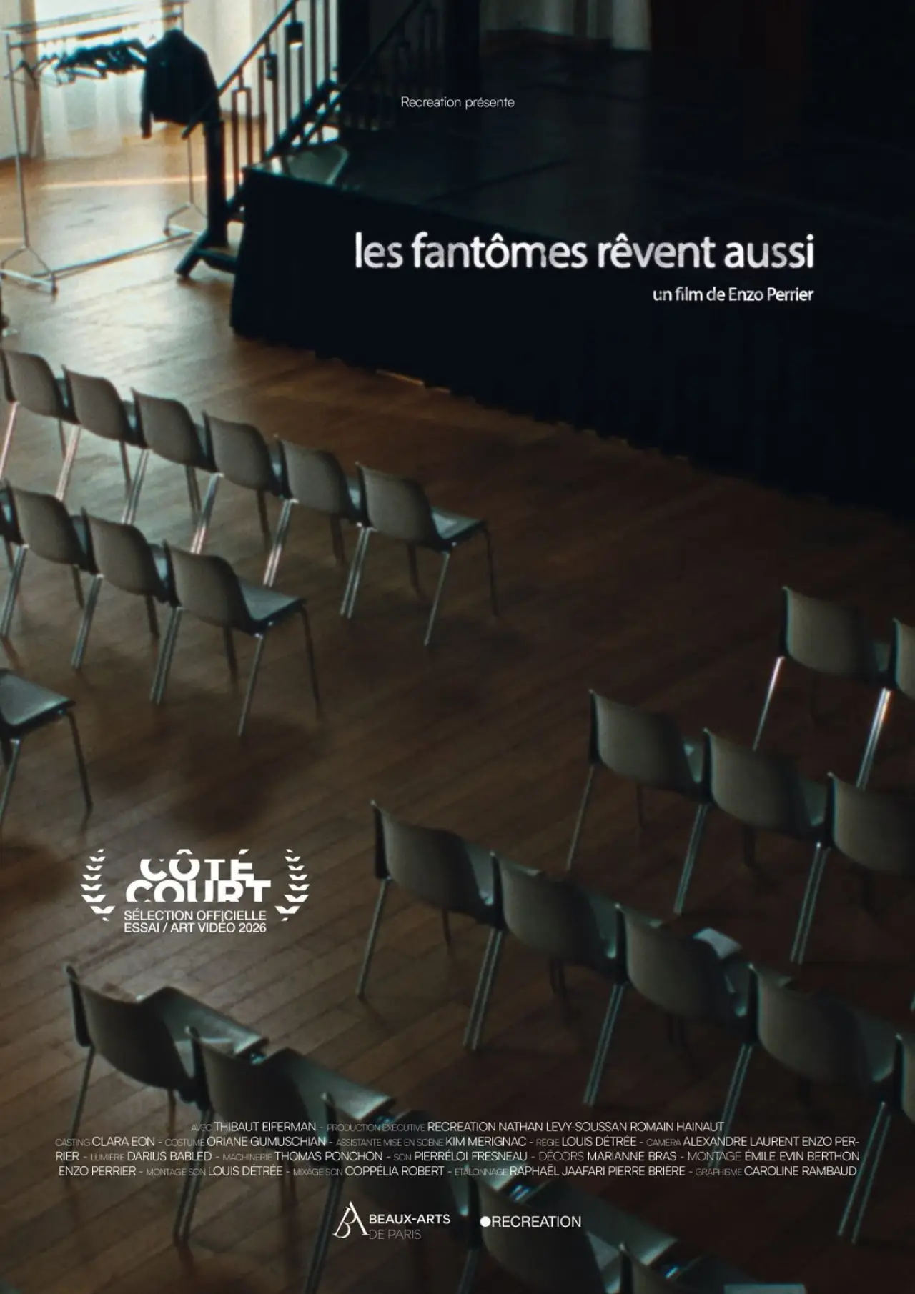 Plakat filmowy "Les fantômes rêvent aussi"