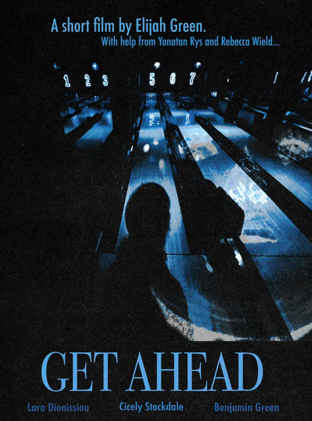 Plakat filmowy "Get Ahead"
