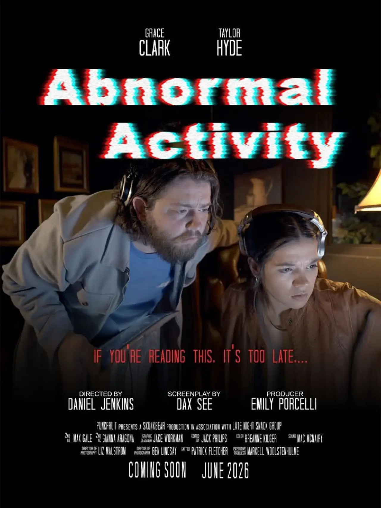 Plakat filmowy "Abnormal Activity"