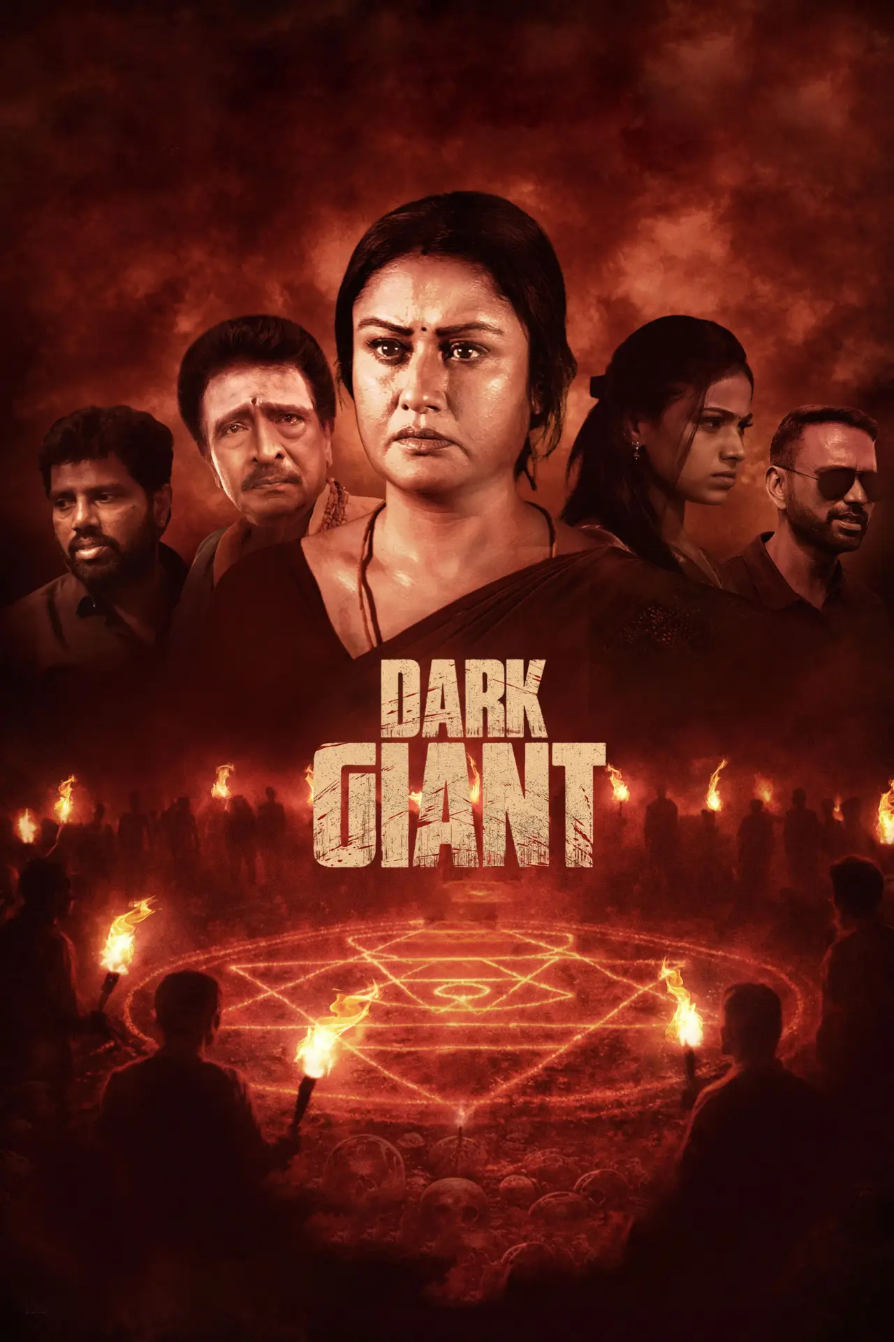 Plakat filmowy "Dark Giant"