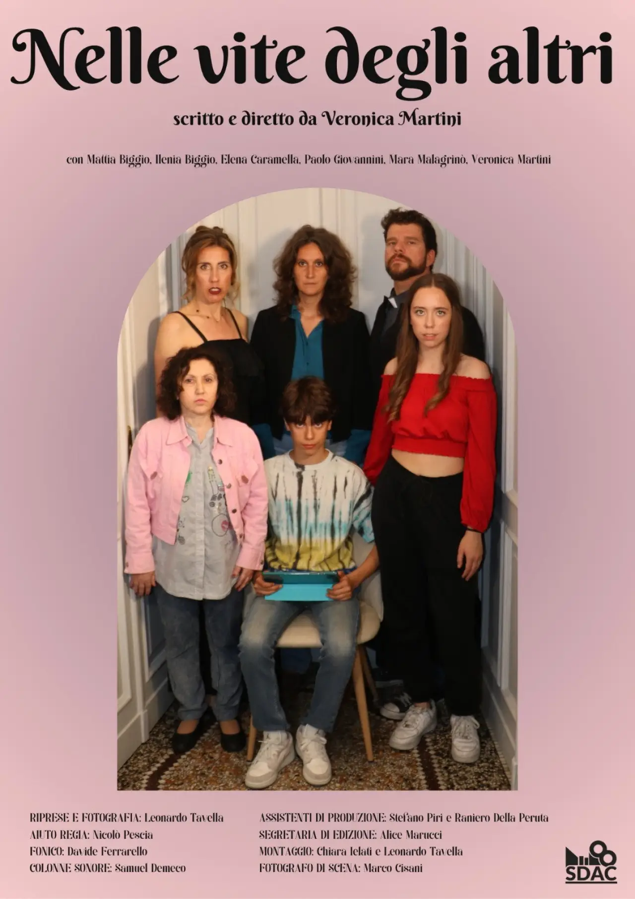 Plakat filmowy "Nelle Vite degli Altri"