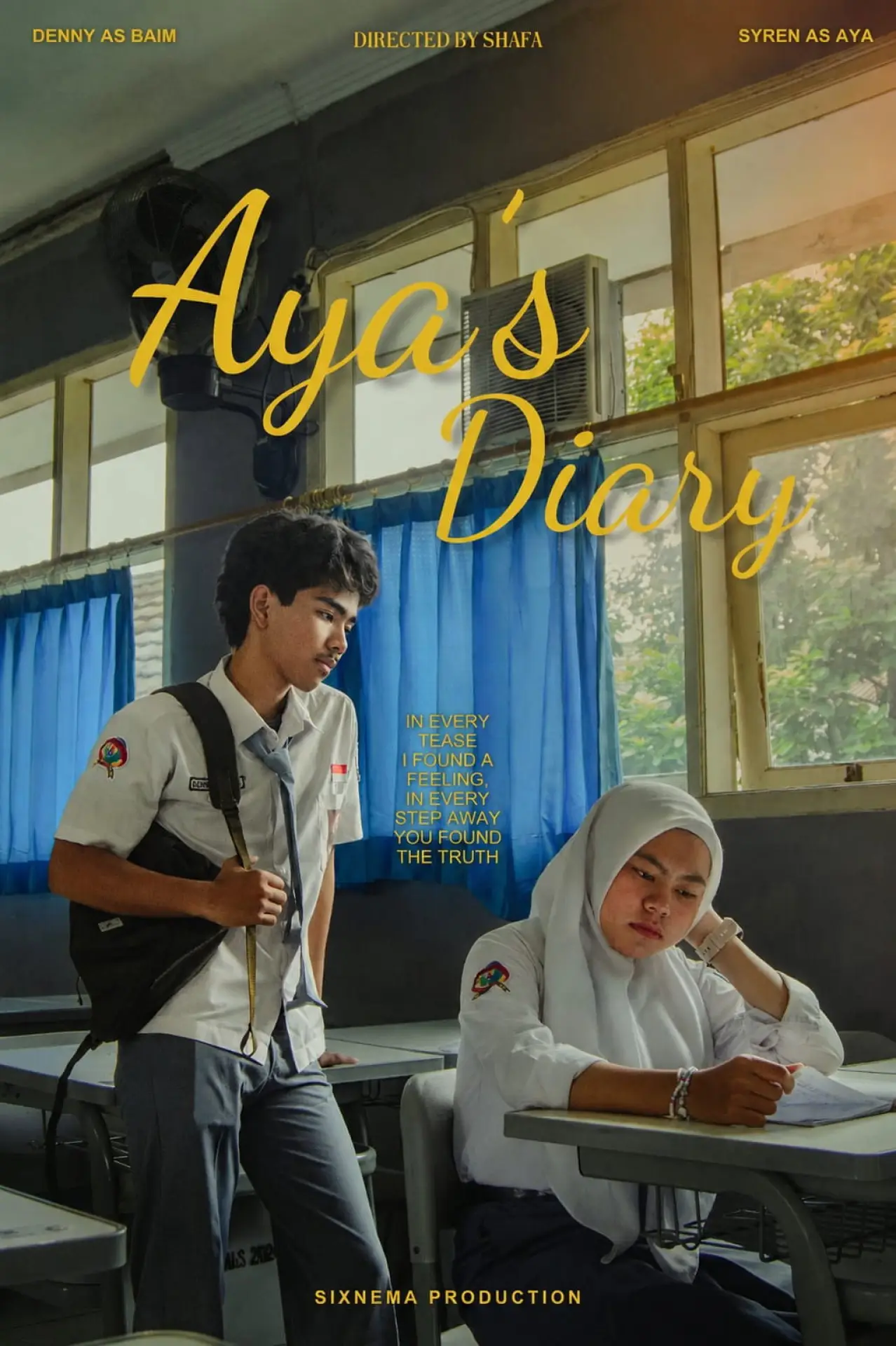 Plakat filmowy "Aya