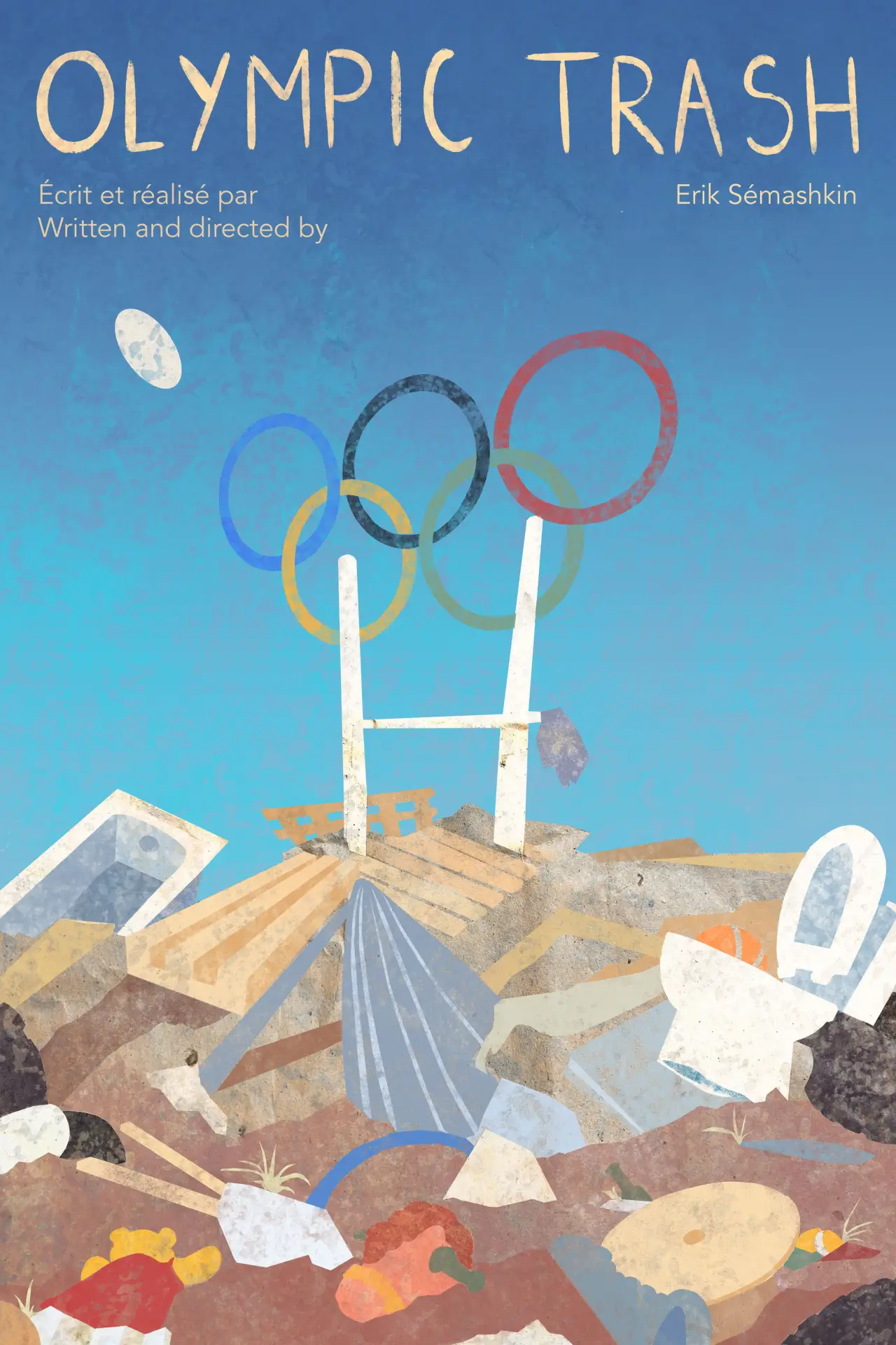 Plakat filmowy "OLYMPIC TRASH"